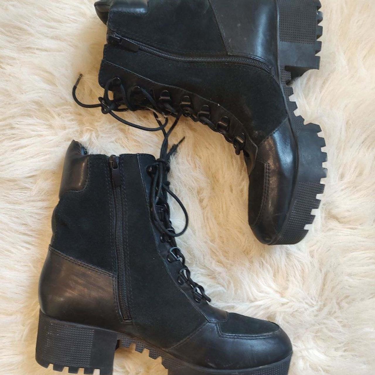 Kendall and kylie lace up clearance boots