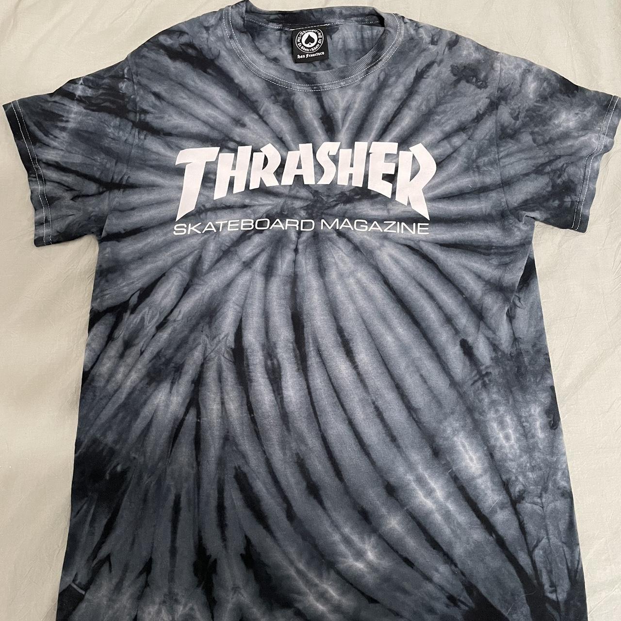 Tie Dye Thrasher Shirt Depop