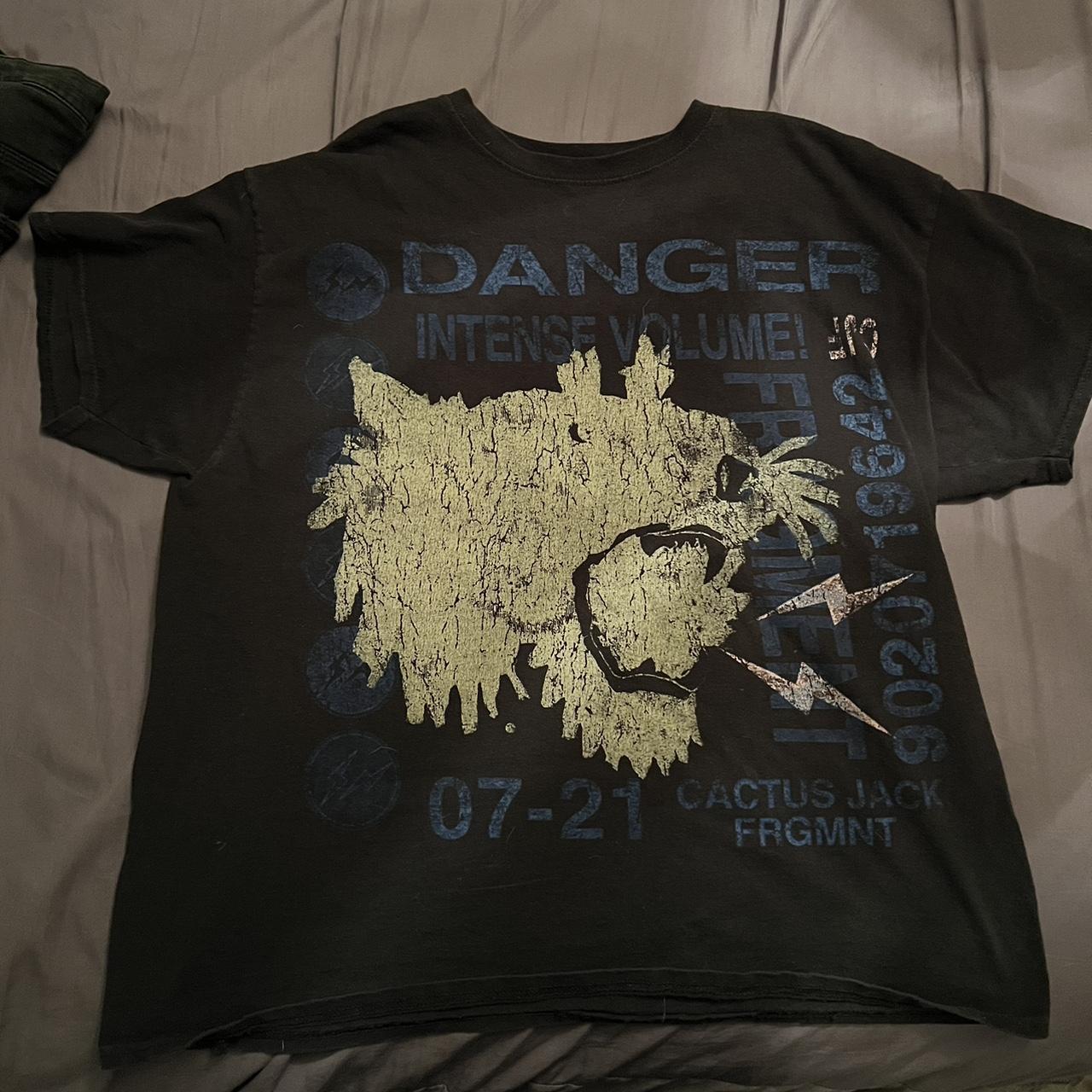travis scott fragment tee shirt