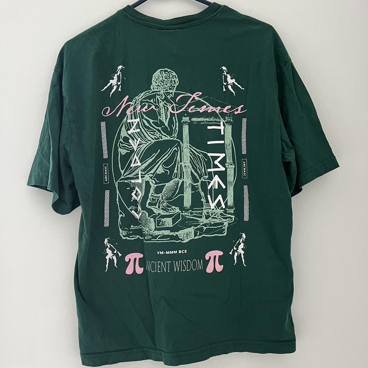 H&M Men's Green T-shirt (2)