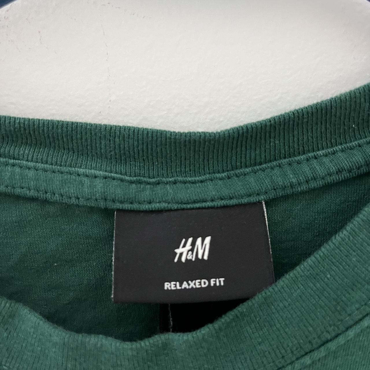 H&M Men's Green T-shirt (3)