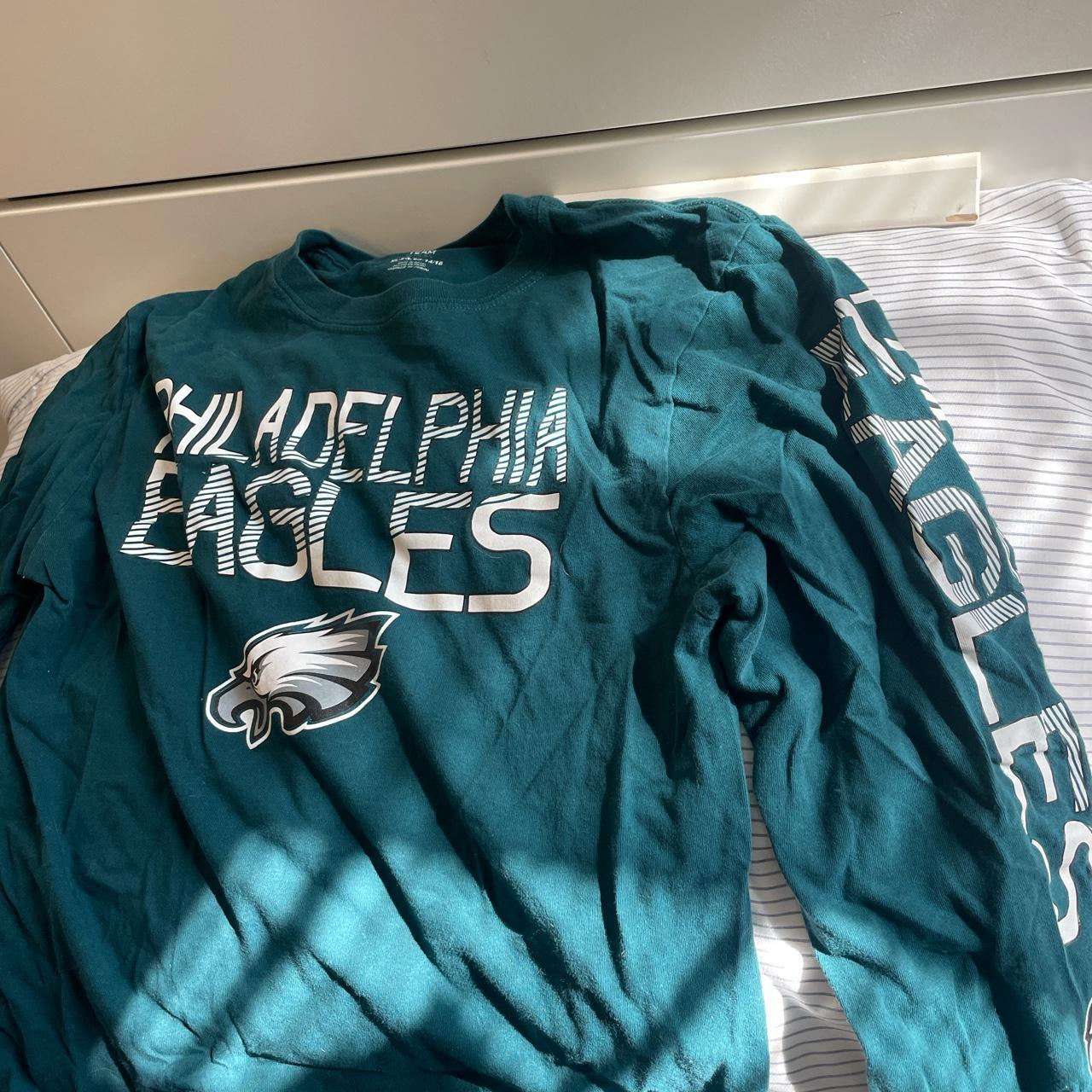 Kids XL eagles shirt Fits a size small adult... - Depop