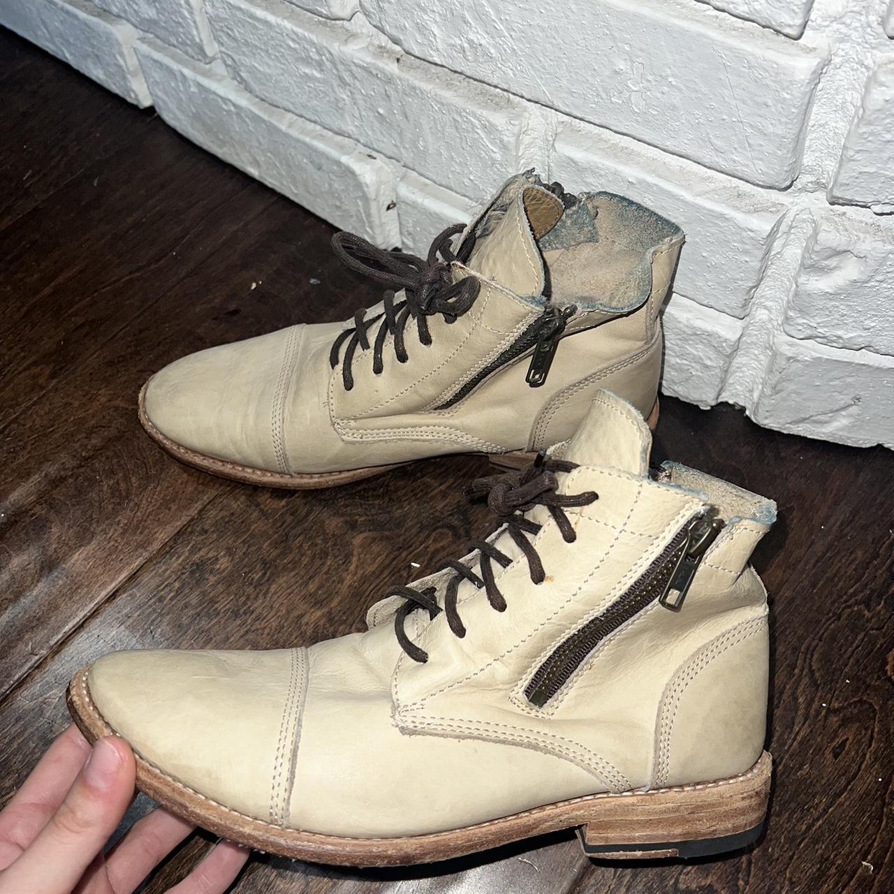 Women’s Bed Stu Bonnie Lace Up Boots Condition well... Depop