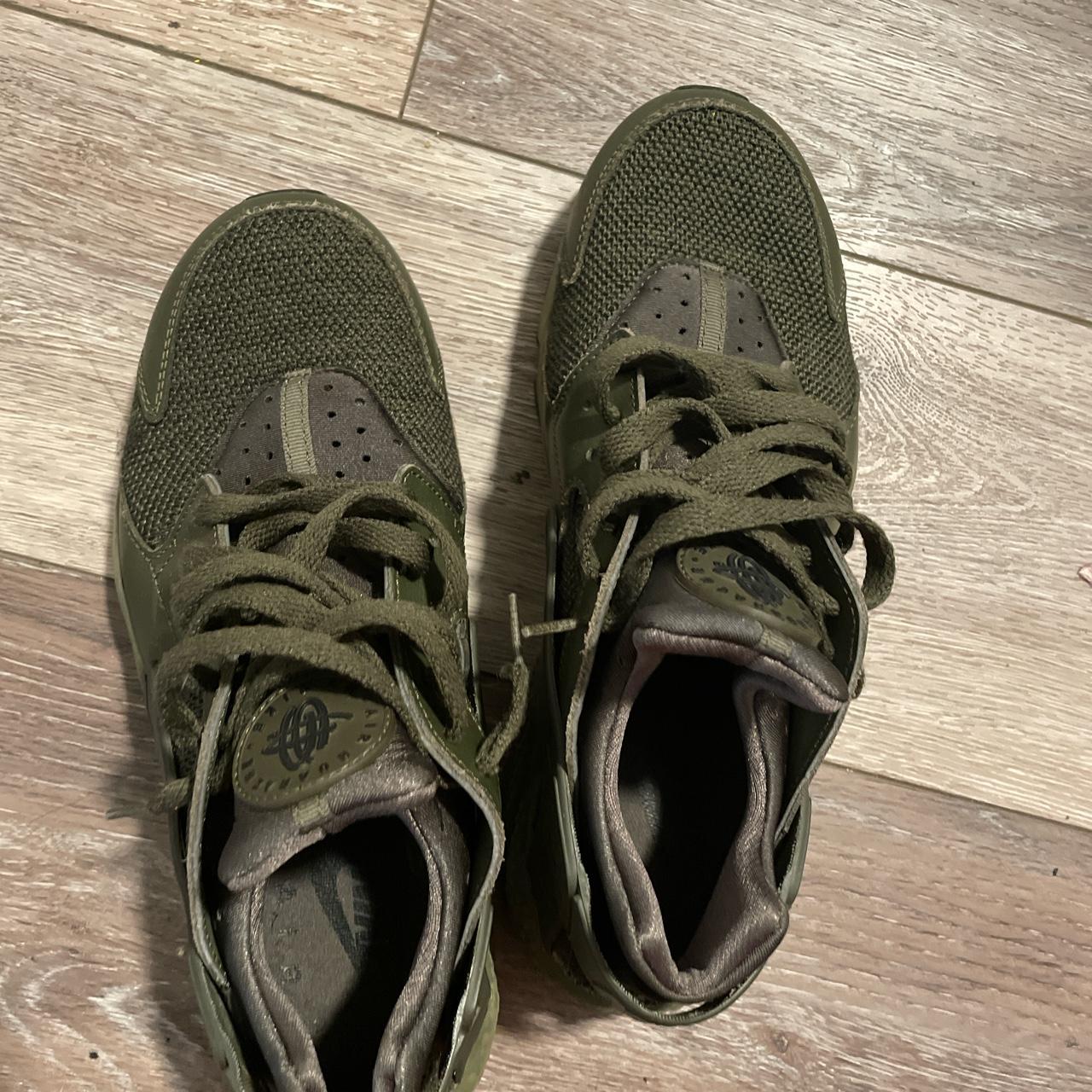 Dark cheap green huaraches