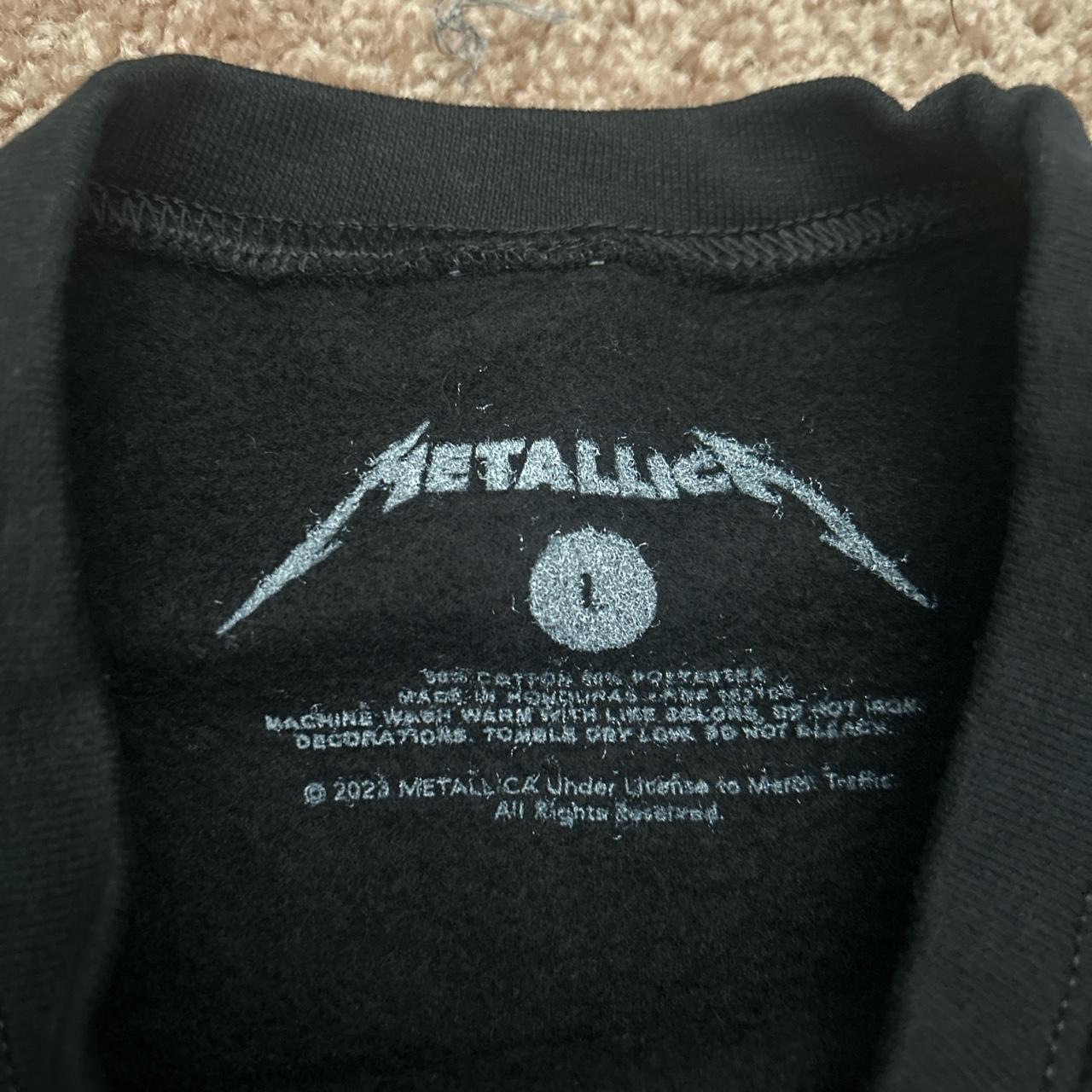 Size Large Metallica Crew Neck - Size Large - No... - Depop