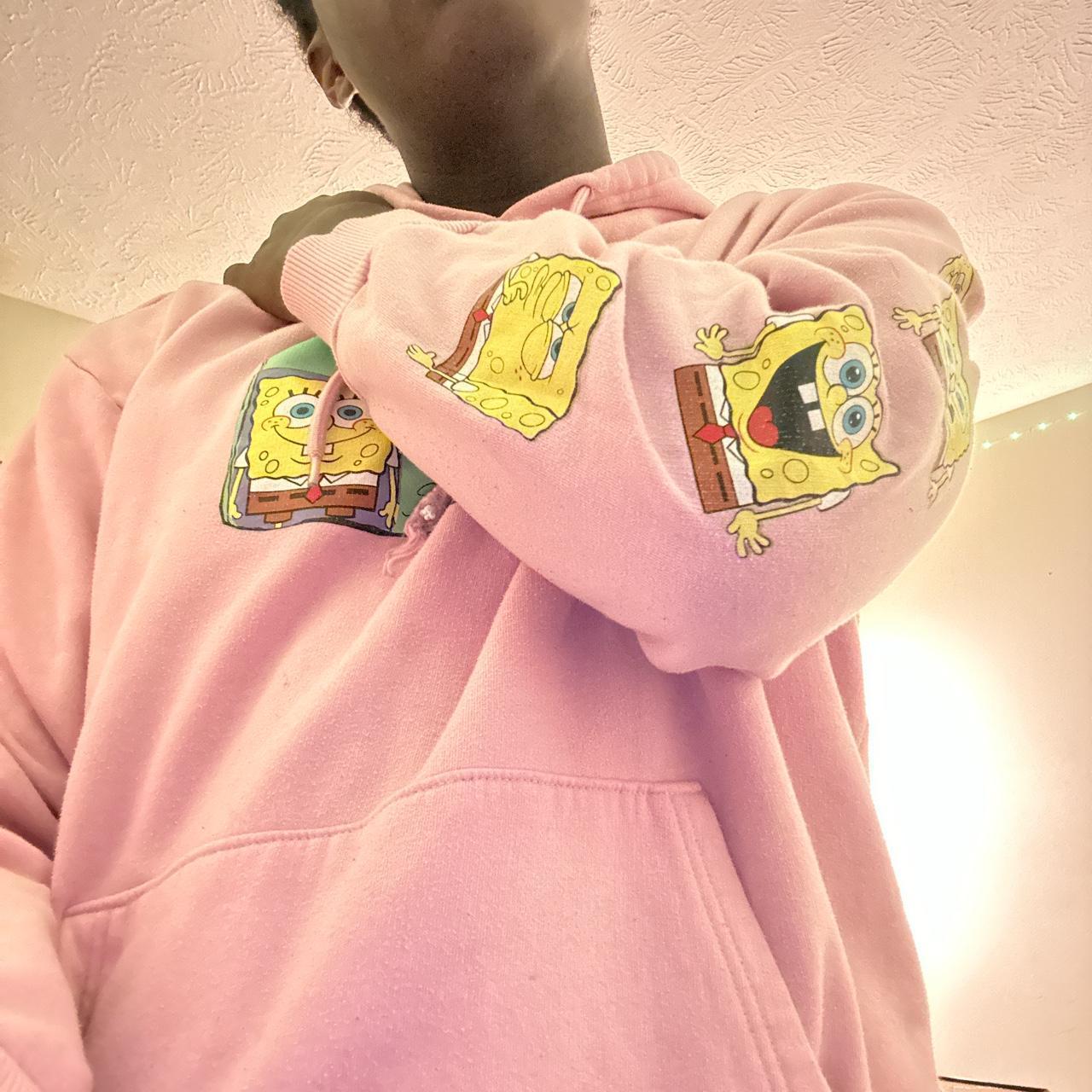 Pink SpongeBob hoodie