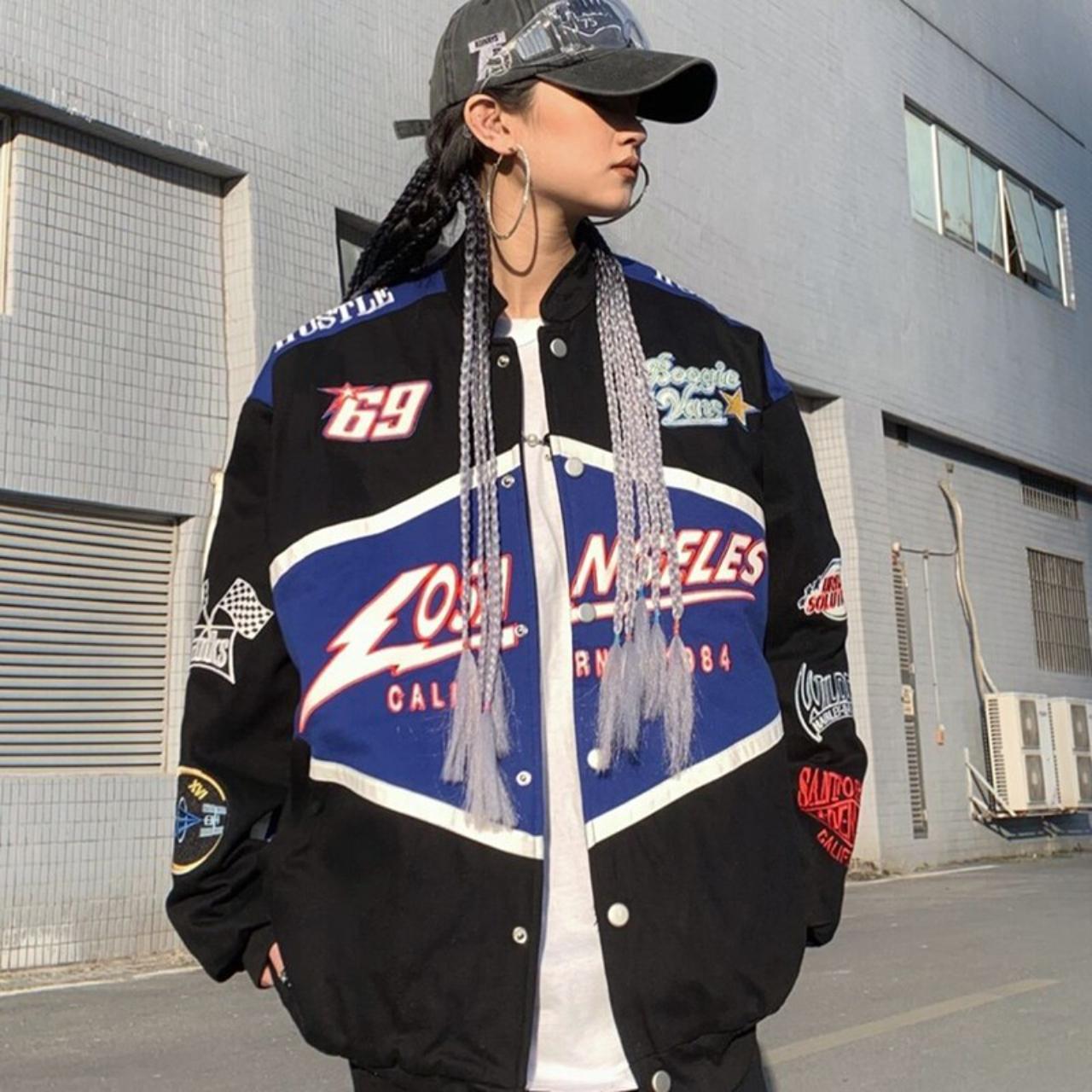 NASCAR Retro 2000's Jacket For Women Features -... - Depop