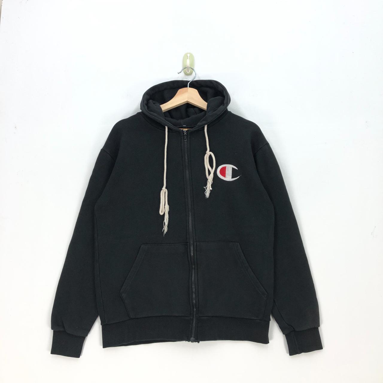 Men's Black Hoodie Depop