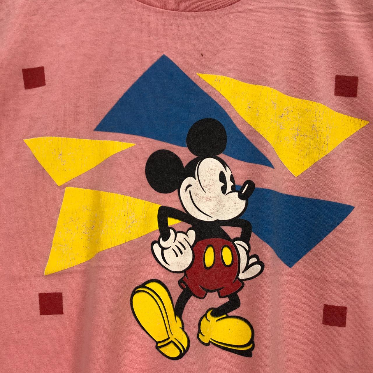 Vintage Mickey Mouse T Shirt Disney Cartoon Crop Top... - Depop