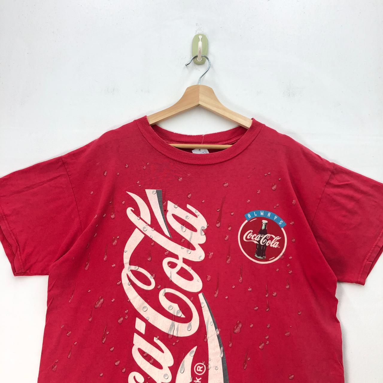 Vintage COKE T Shirt Letter Coca Cola Tees |... - Depop