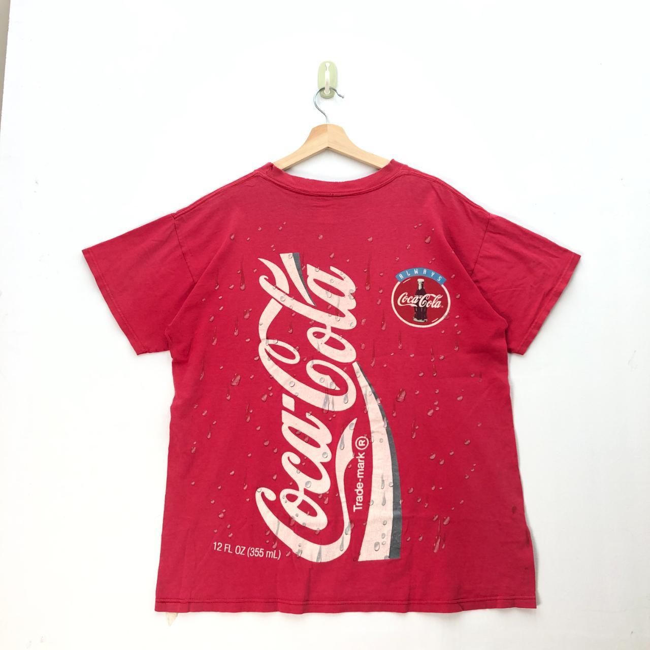 Vintage COKE T Shirt Letter Coca Cola Tees |... - Depop