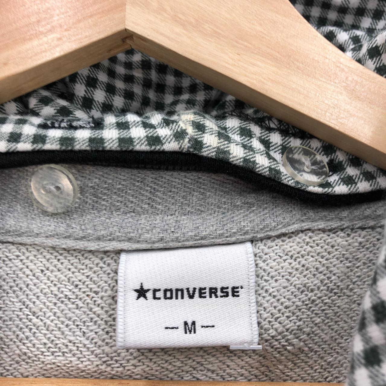 Vintage Converse Sweater Hoodie Converse Hooded... - Depop
