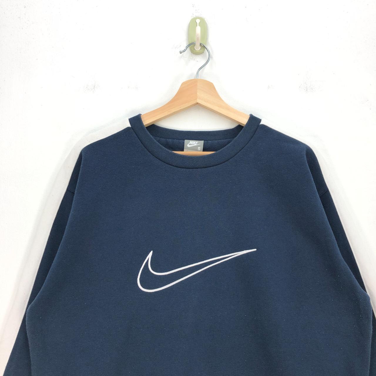 Vintage Nike Swoosh Sweater Nike Sweatshirt |... - Depop