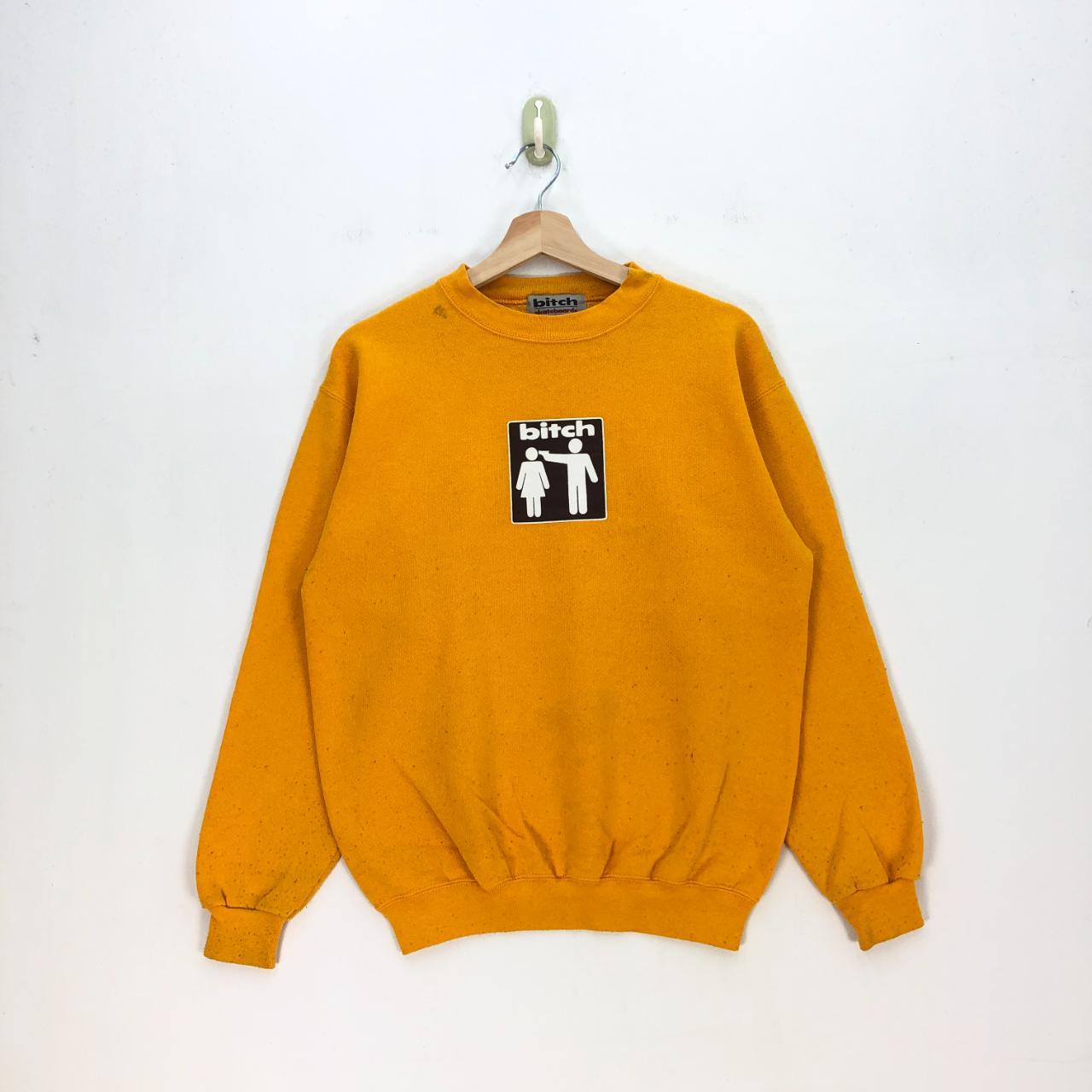 Vintage Bitch Skateboarding Sweatshirt Bitch... - Depop