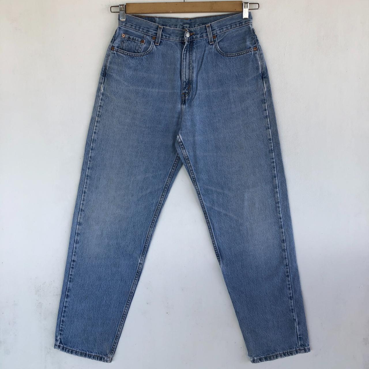 Women's Blue and Navy Jeans | Depop