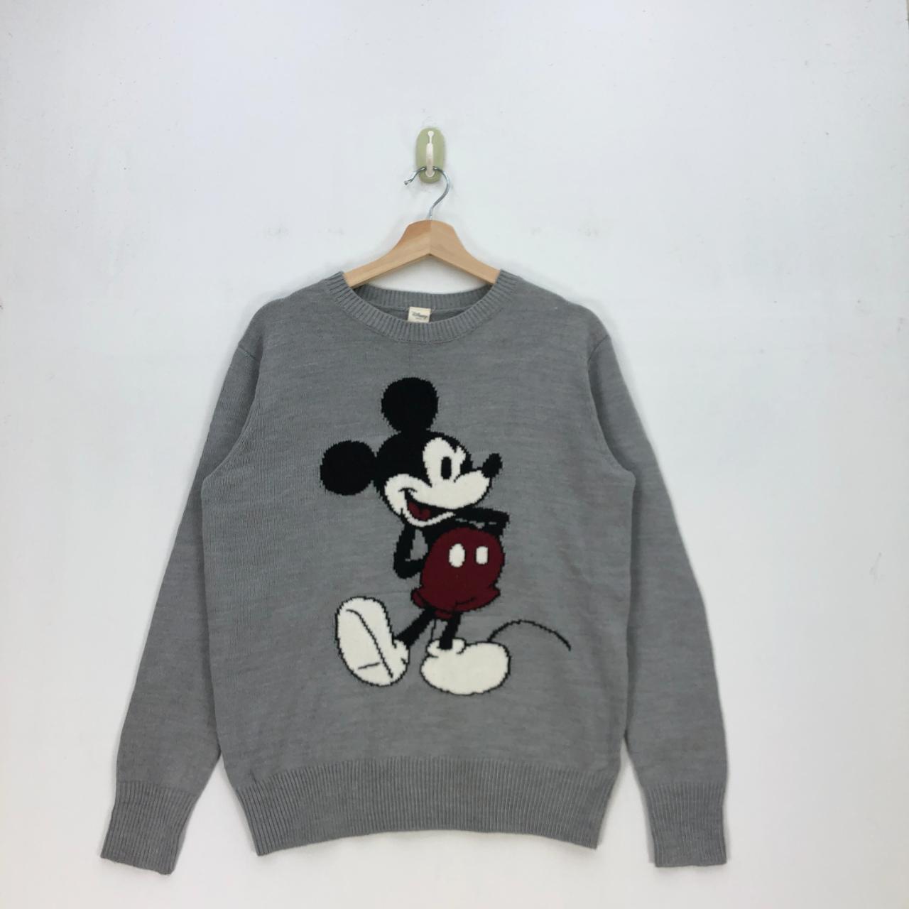 Mickey Mouse Knitwear Sweater Disney Cartoon Knit... - Depop