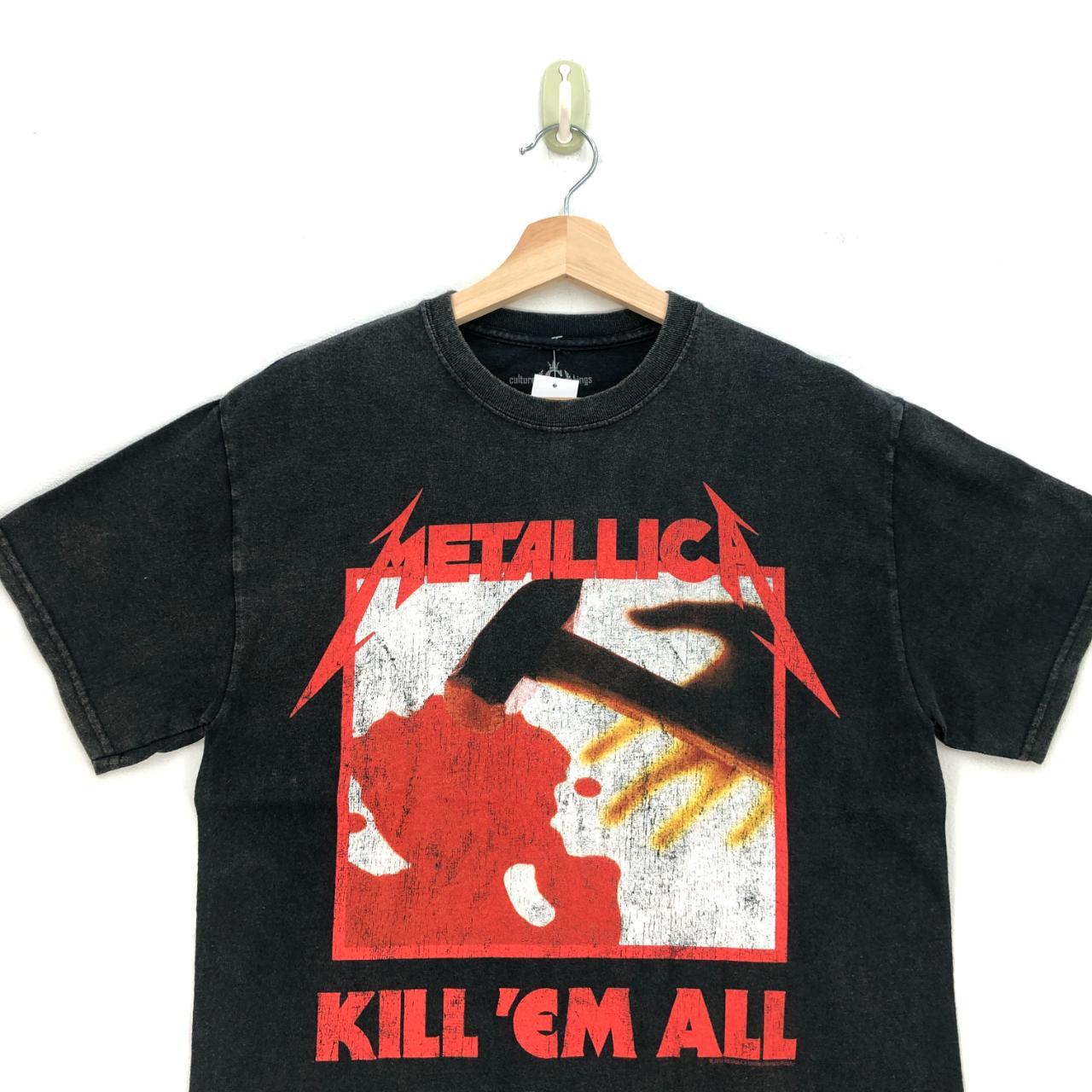 Metallica Kill Em All Double-Sided T-Shirt. Size - Depop