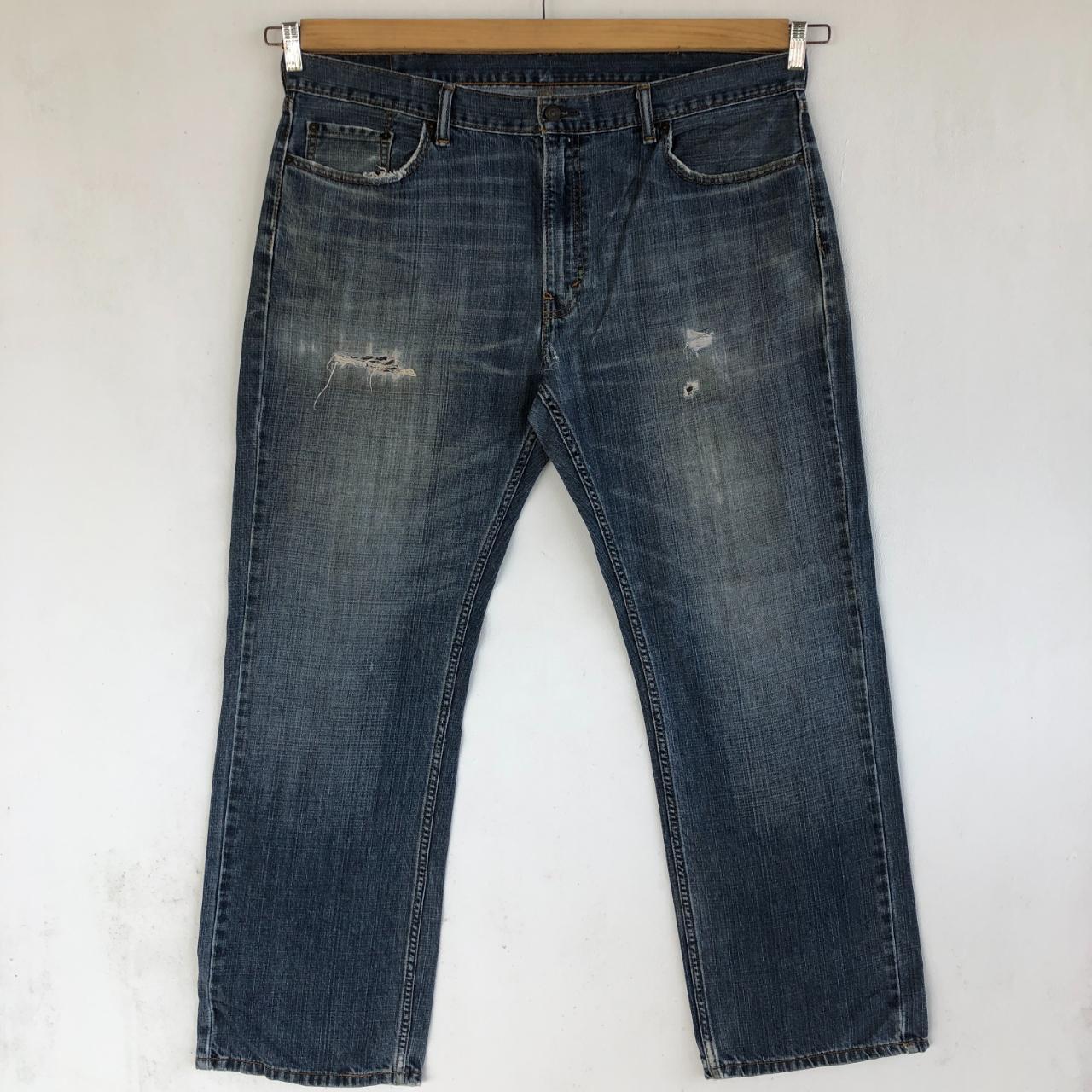 Vintage Levi's 559 Jeans Distressed Levis 559 Denim... - Depop