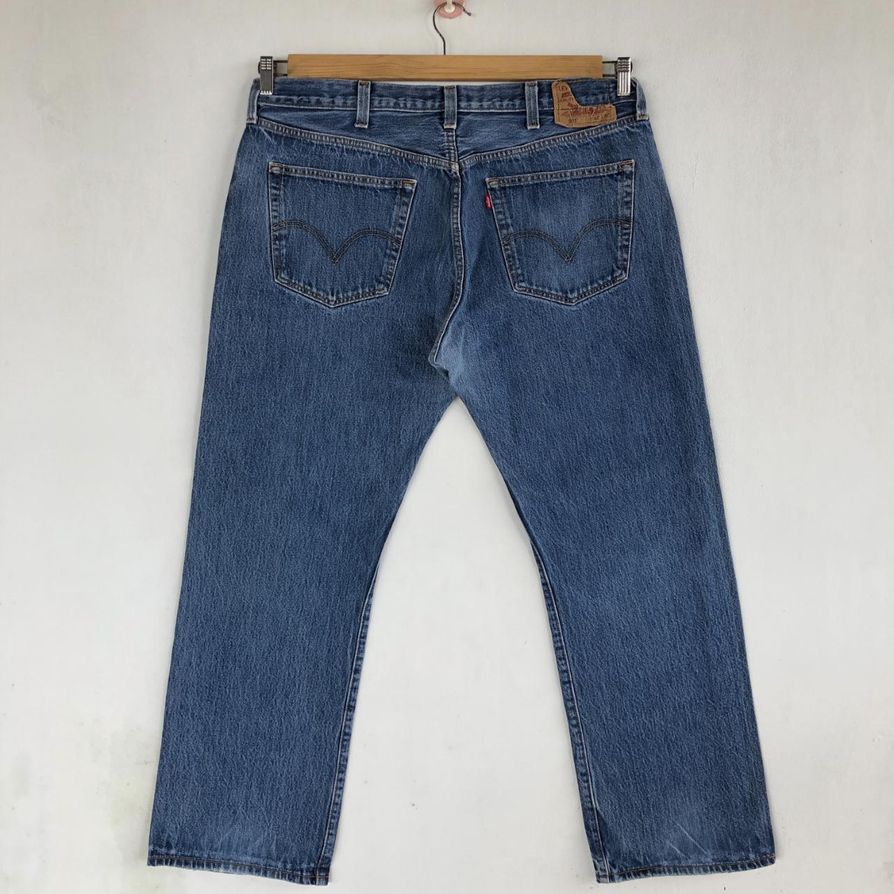 Vintage Levi's 501 Jeans Dark Blue Levis 501 Denim... - Depop