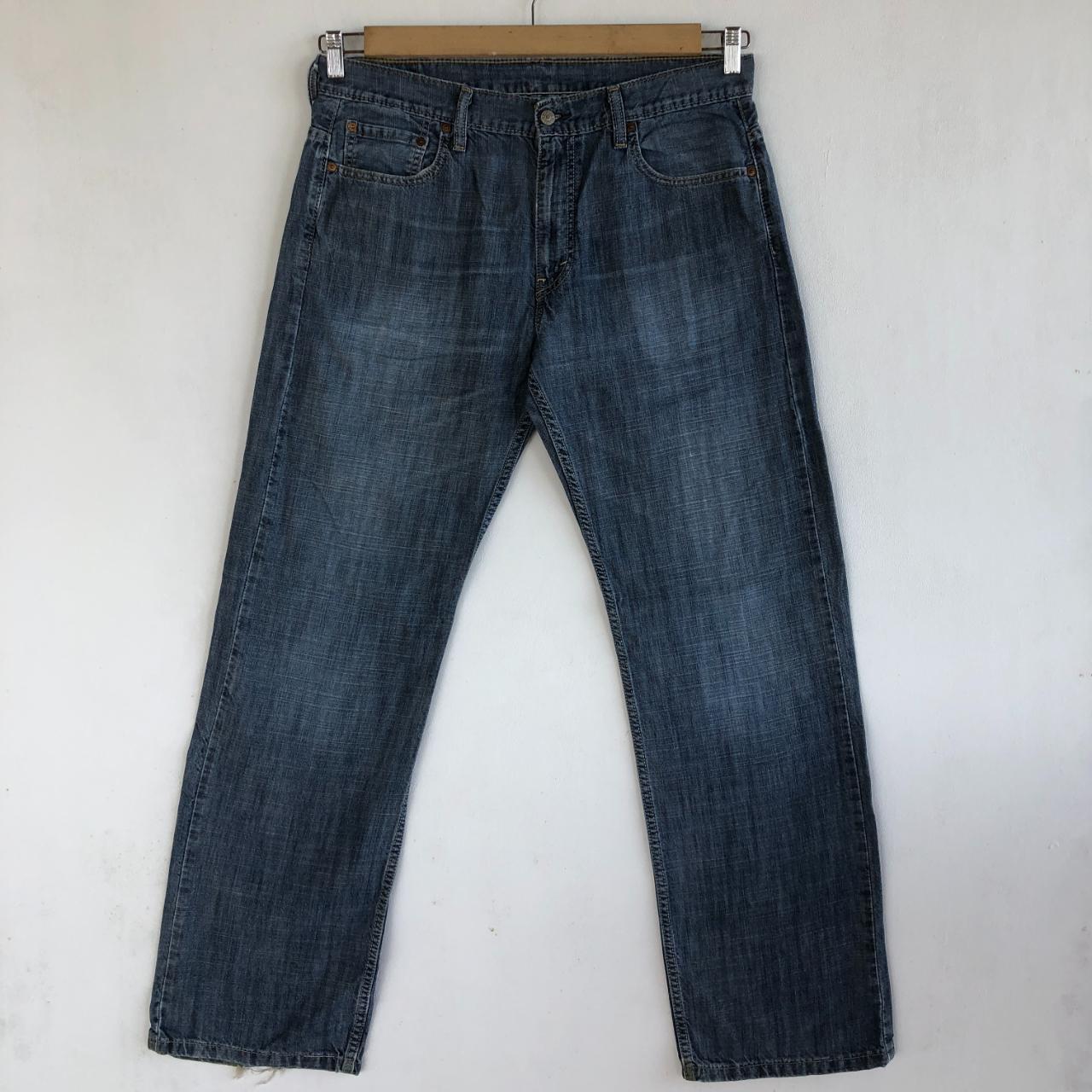 Vintage Levi's Jeans Dark Blue Levis 569 Denim Pants... - Depop