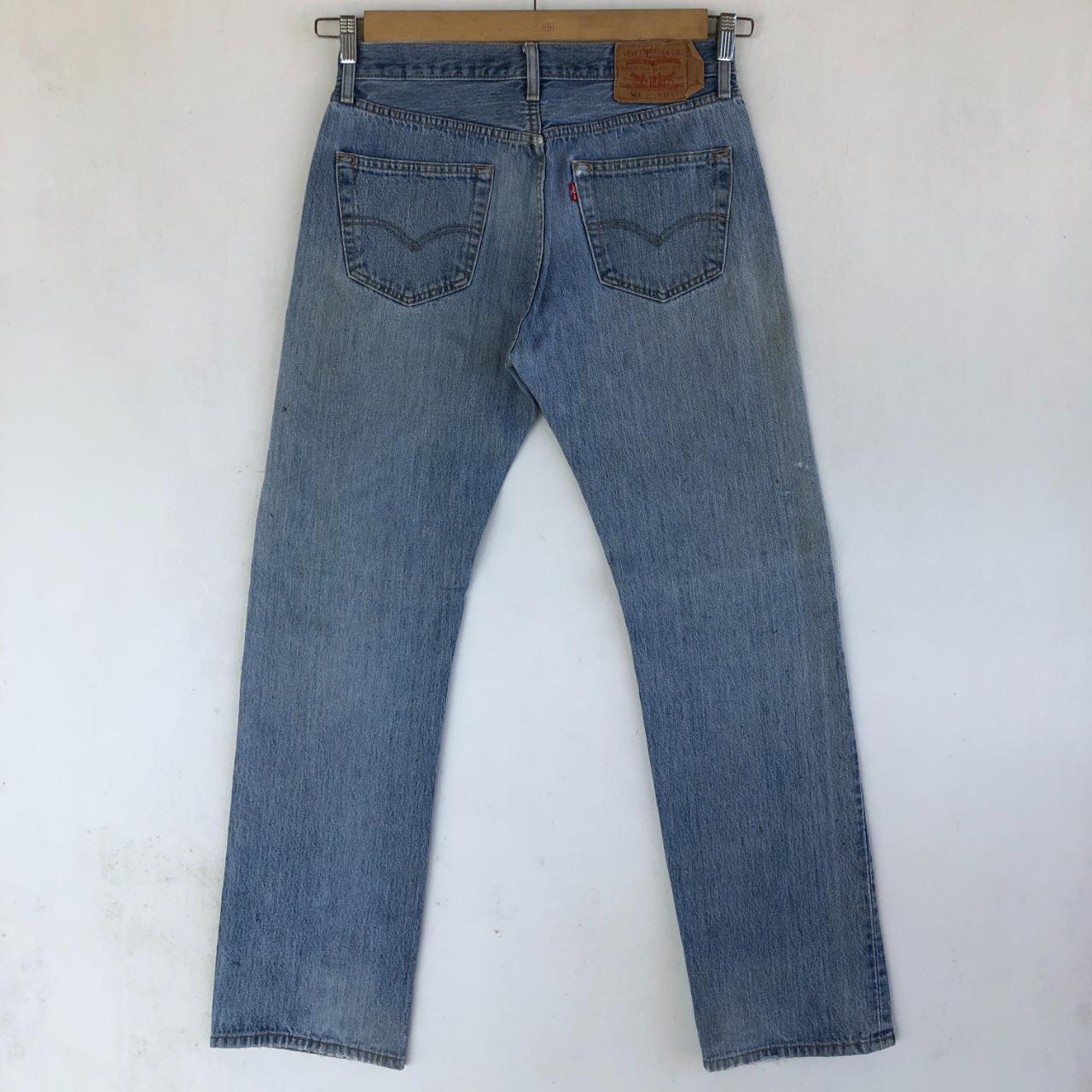 Vintage 90s Distressed Levi's 501 Jeans Levis 501... - Depop