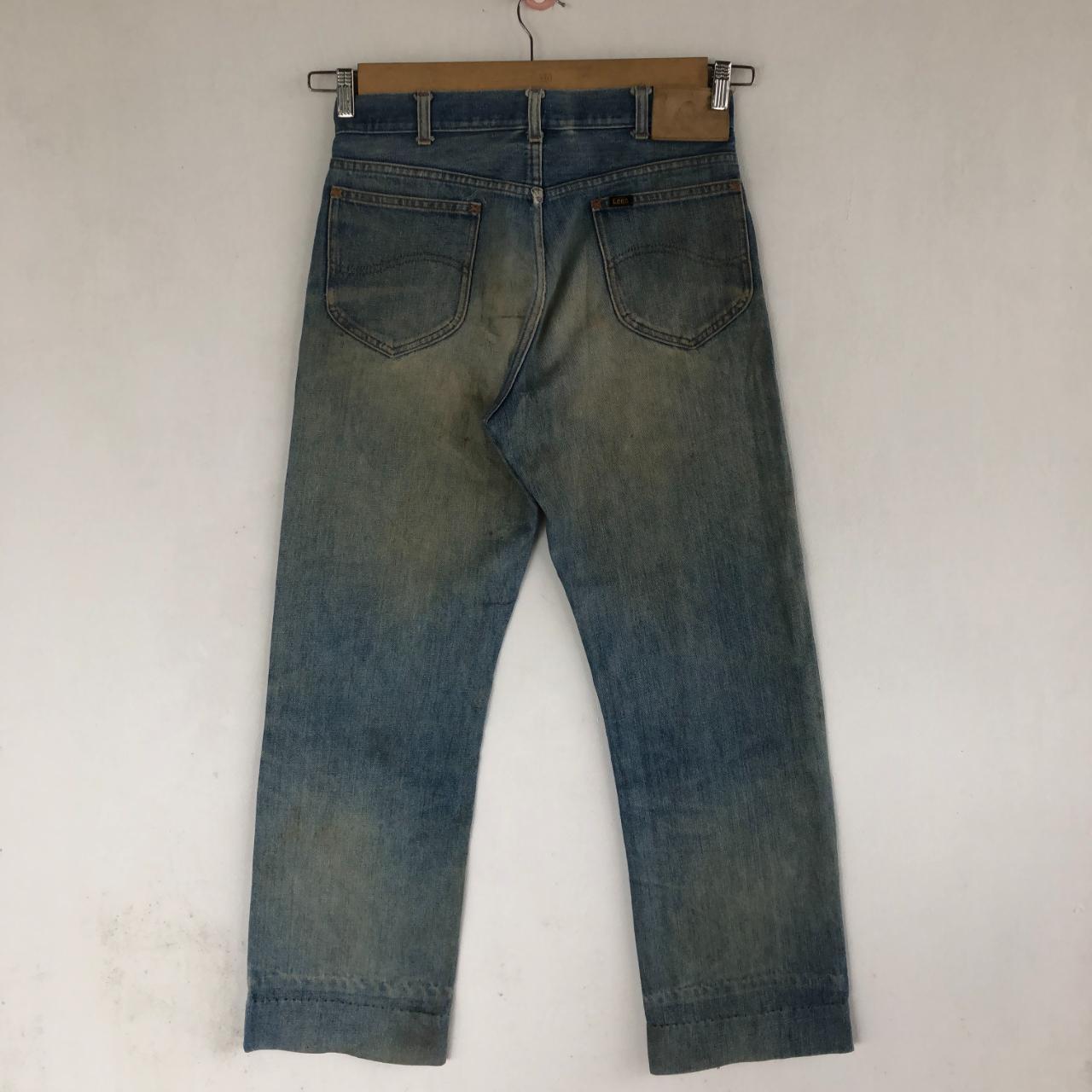 Vintage 80s Lee Jeans Lee Sanforized Denim... - Depop