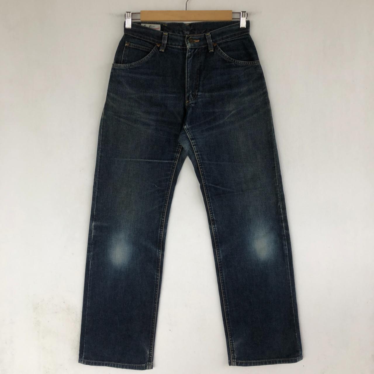 Vintage Lee Selvedge Jeans Redline Lee Sanforized... - Depop