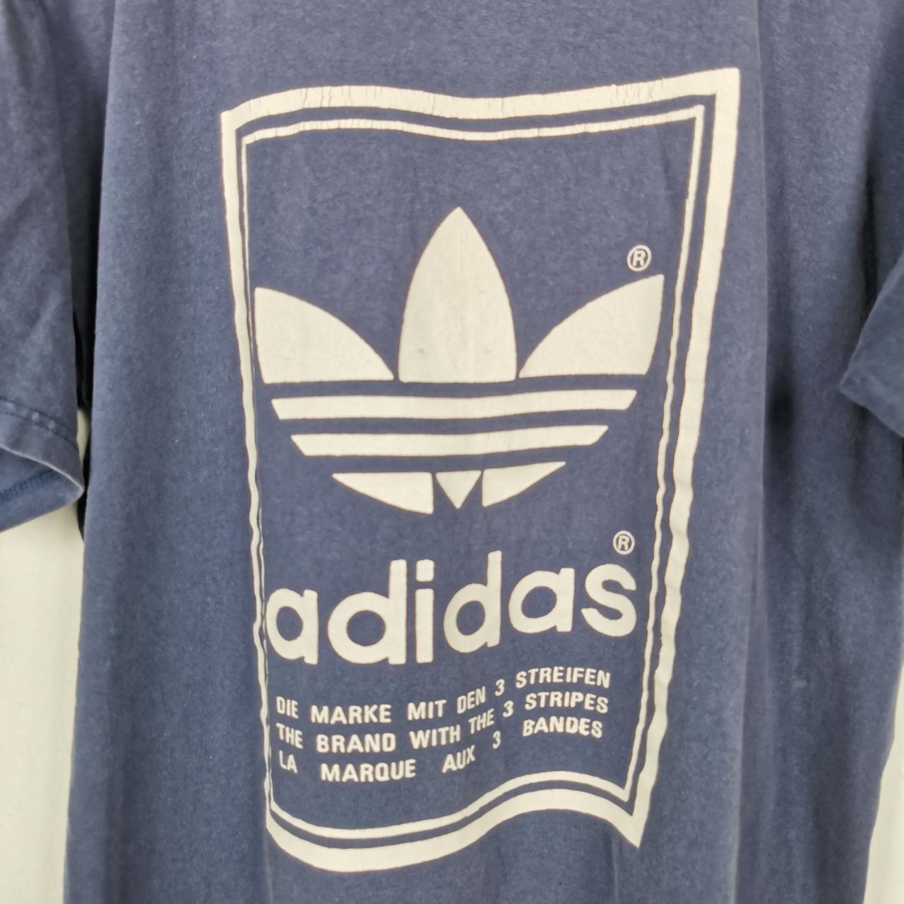 Vintage 90s Adidas TShirt Logo Sportswear Adidas... Depop
