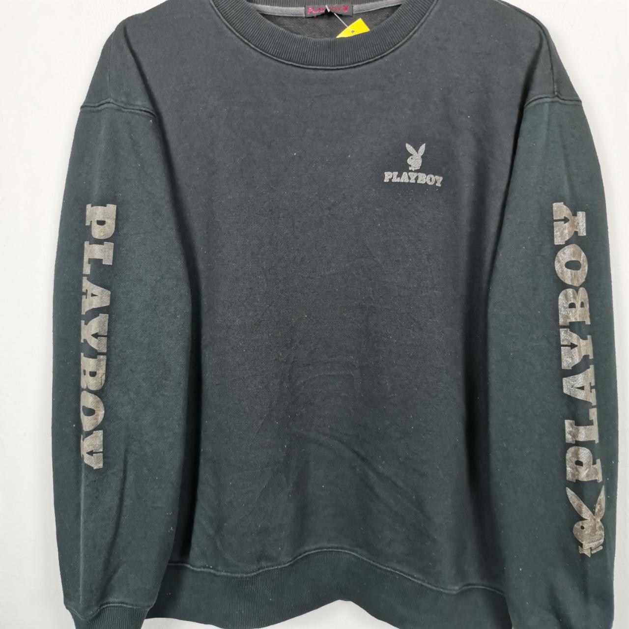 Vintage Playboy Sweatshirt Jumper Logo Women's... - Depop