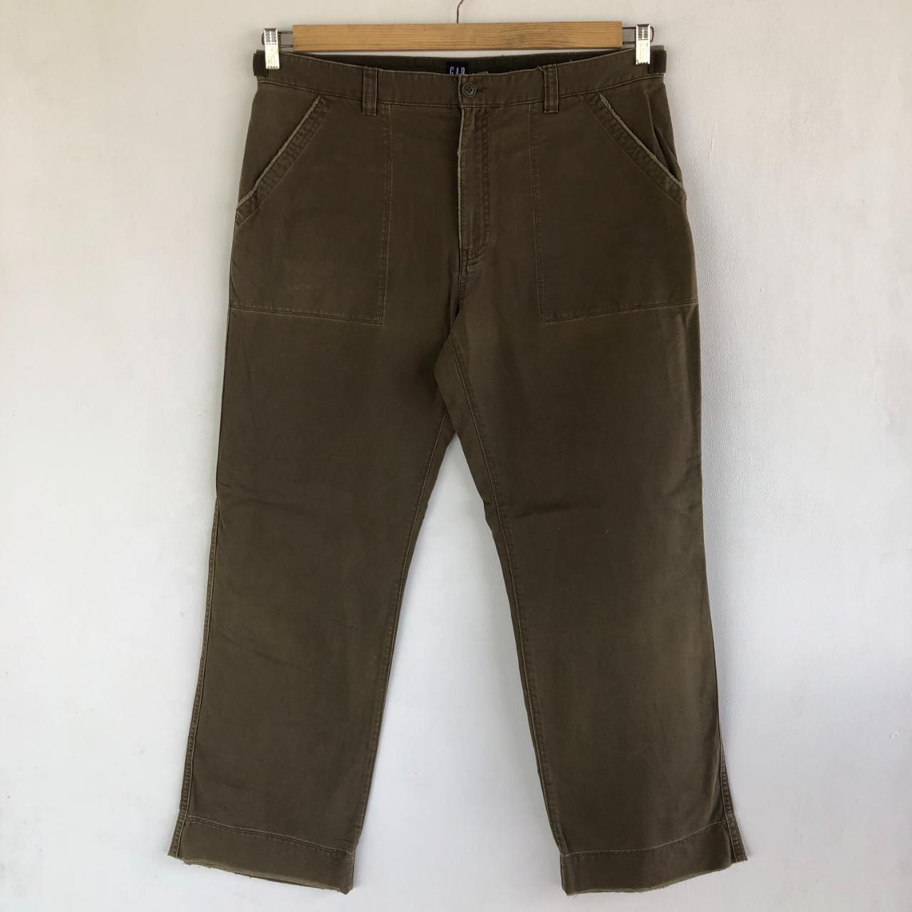 Vintage Gap Trousers Pants Brown Gap Pants Women's... Depop