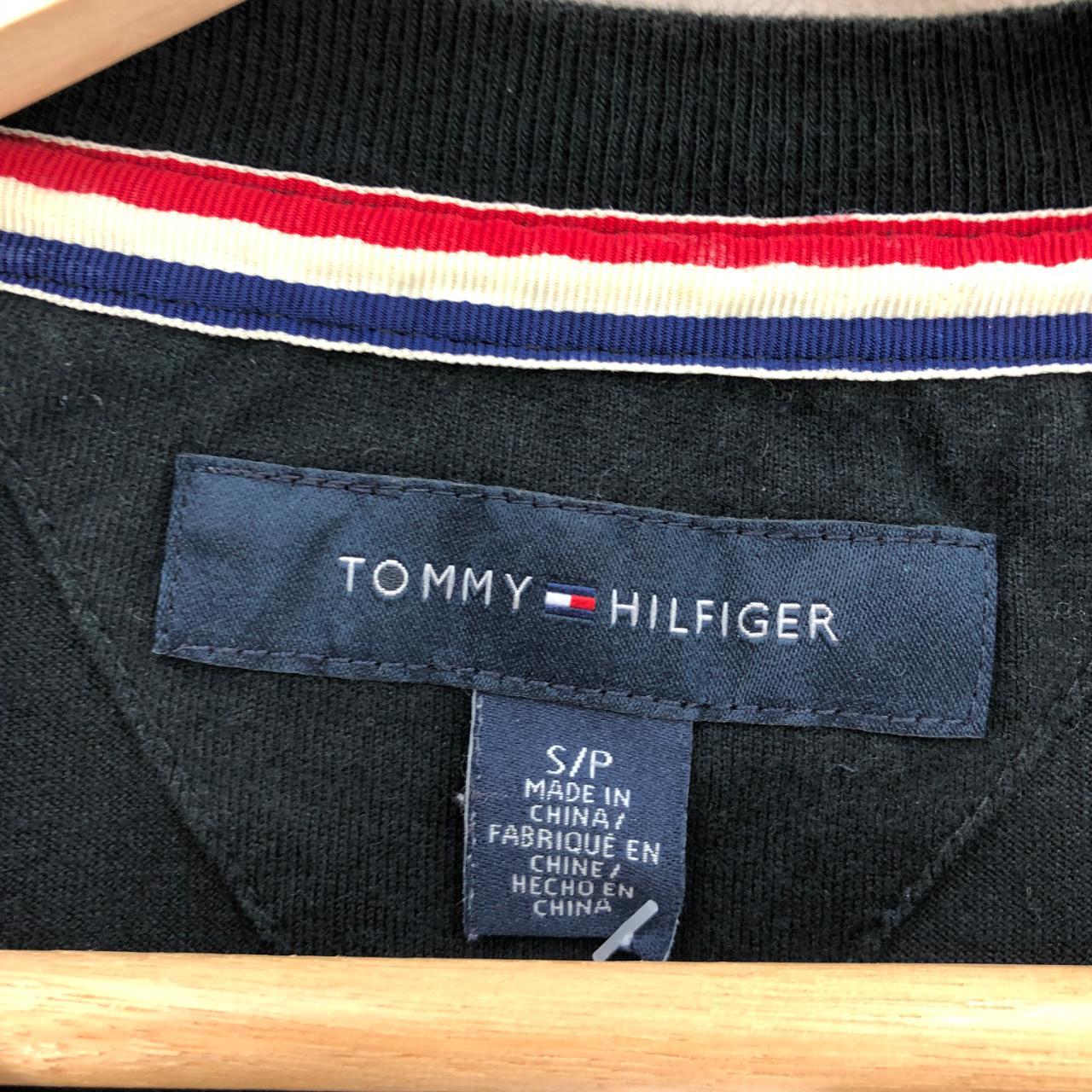 Vintage Tommy Hilfiger T Shirt Hilfiger College... - Depop