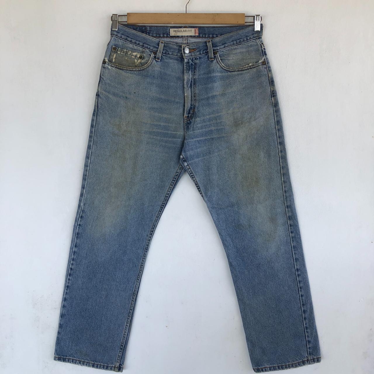 Vintage Levis Jeans Dirty Levis 505 Denim... - Depop