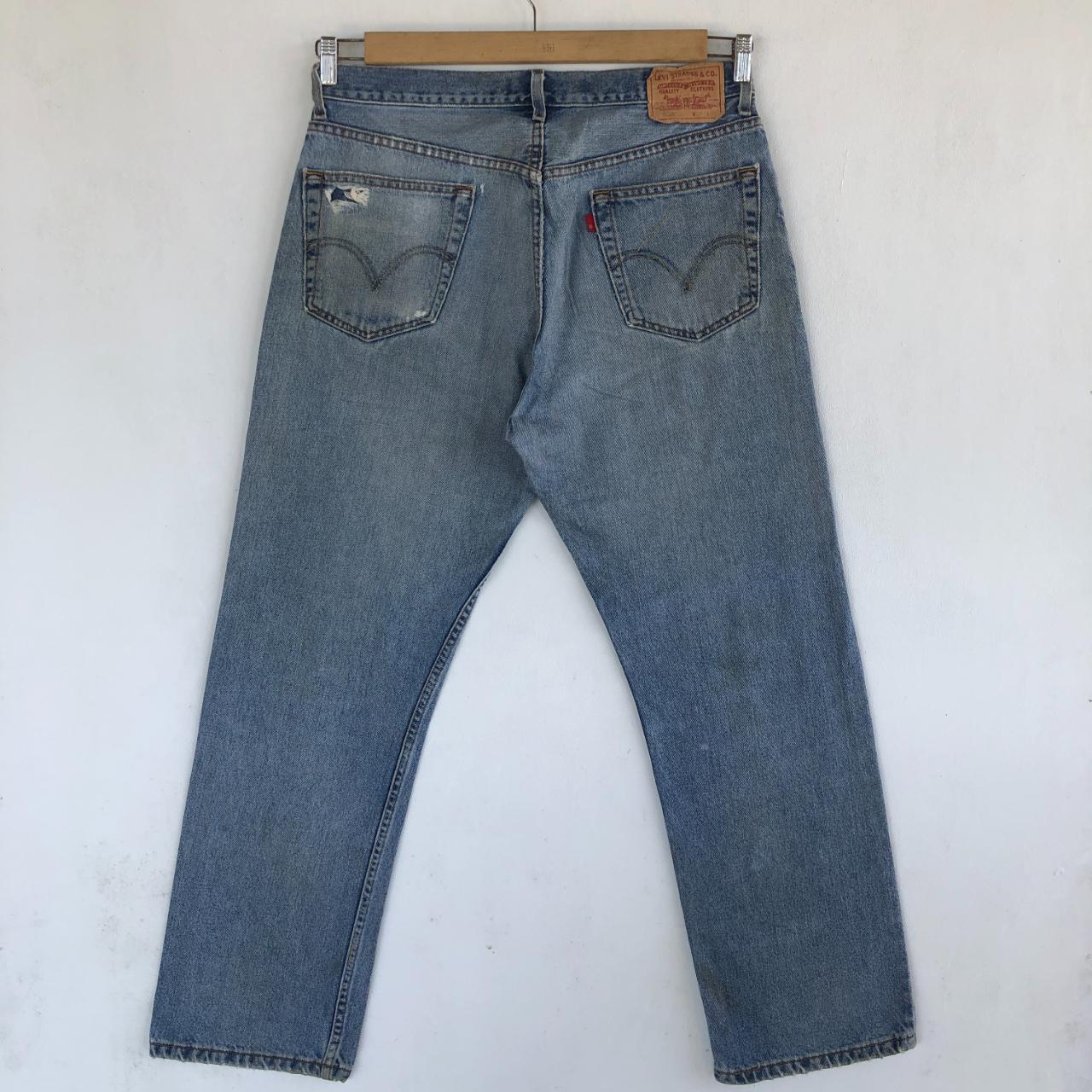 Vintage Levis Jeans Dirty Levis 505 Denim... - Depop