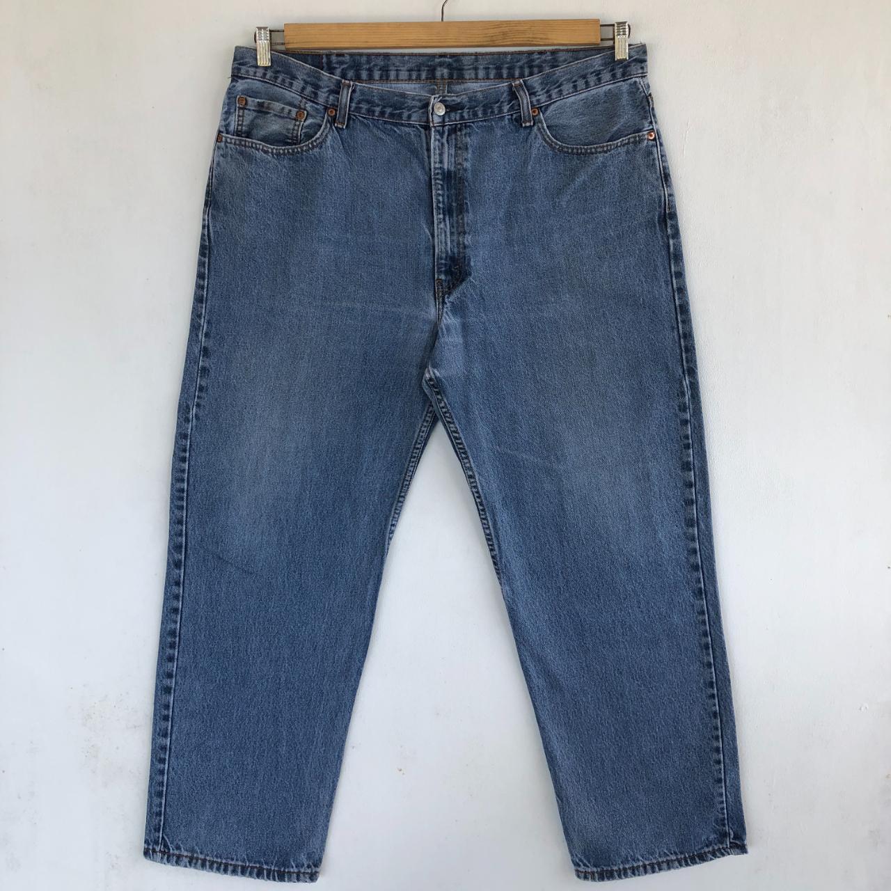 Vintage Levi's Faded Jeans Levis 550 Light Wash... - Depop