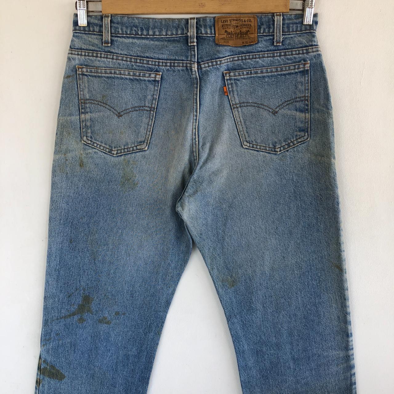 Vintage 90s Levis Orange Tab Jeans Levi's Light Wash... - Depop