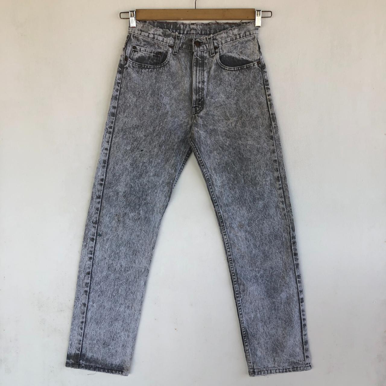 Vintage Levis Jeans Acid Wash Levis 505 Denim... - Depop