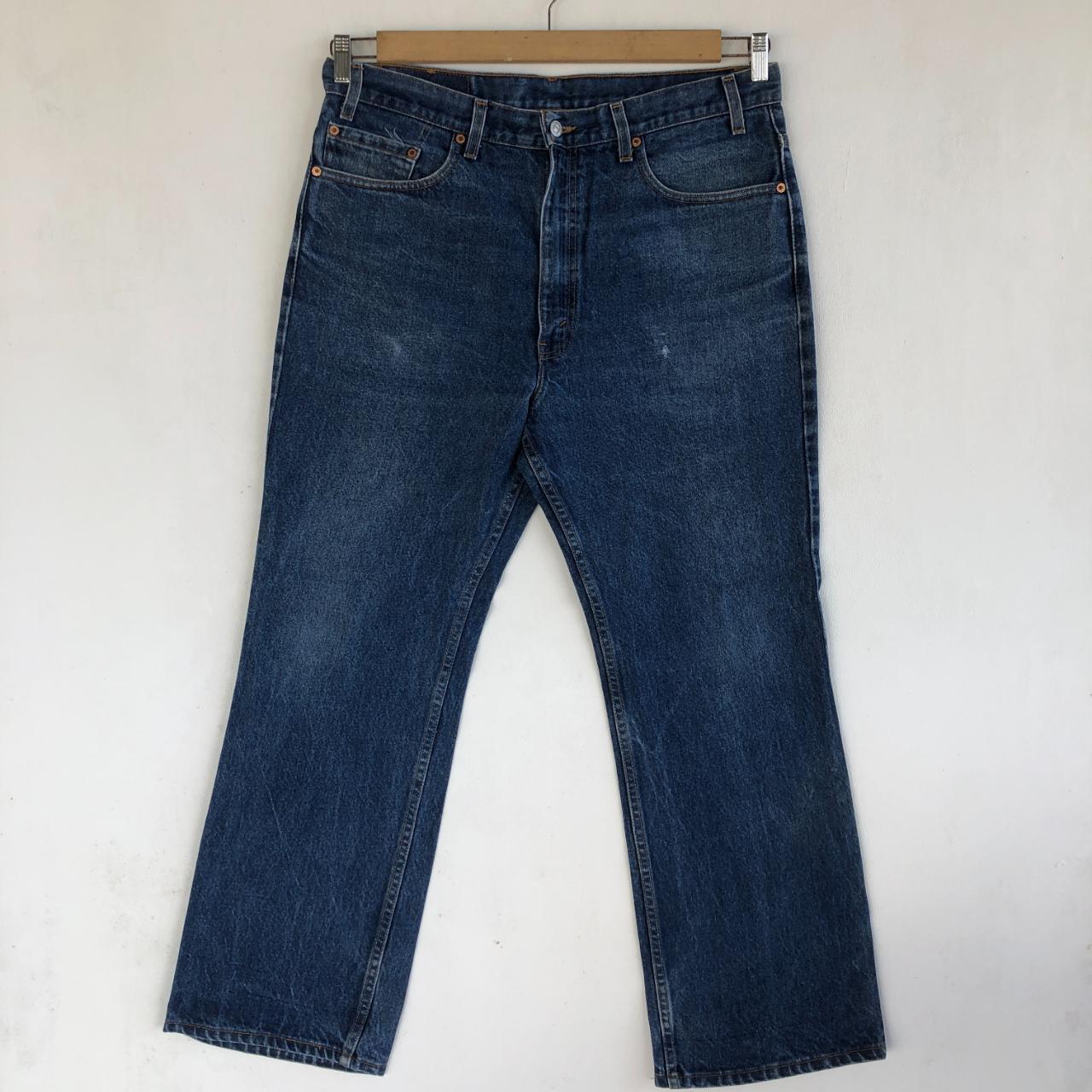Vintage Levis Jeans Wide Leg Levis 517 Denim Flare... - Depop