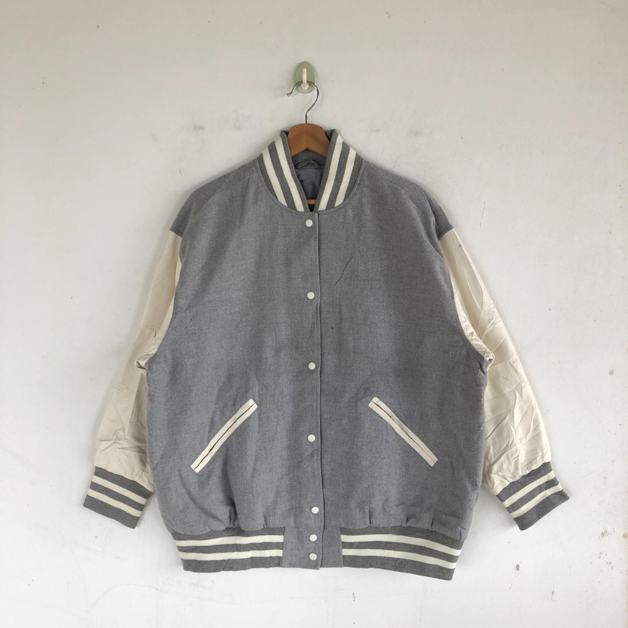 Vintage Japanese Varsity Jackets Japanese Wool... - Depop