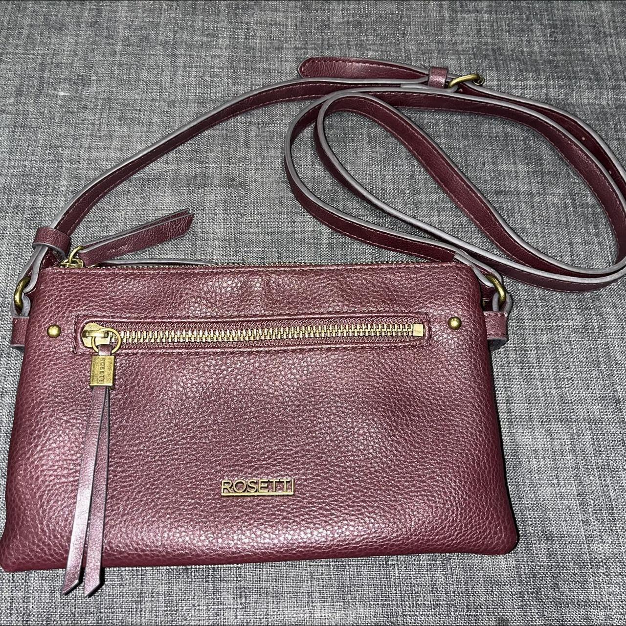 Buy S-ZONE Women's Cowhide Genuine Leather Small Purse Handbag Crossbody  Shoulder Bag Upgraded Version (Burgundy) at Amazon.in