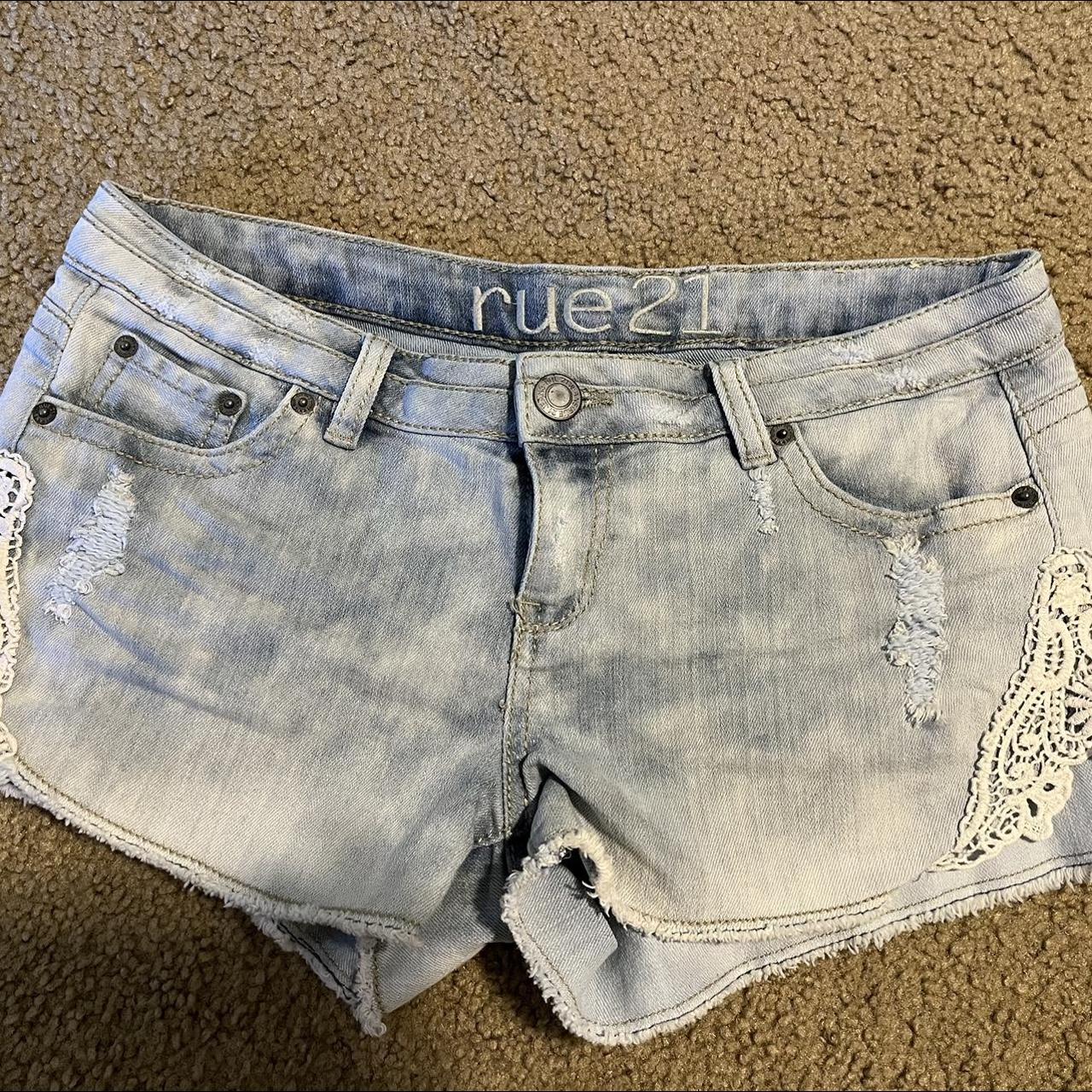 Rue 21 hot sale overall shorts