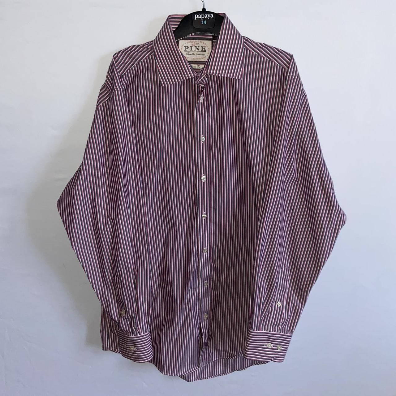 thomas pink non iron