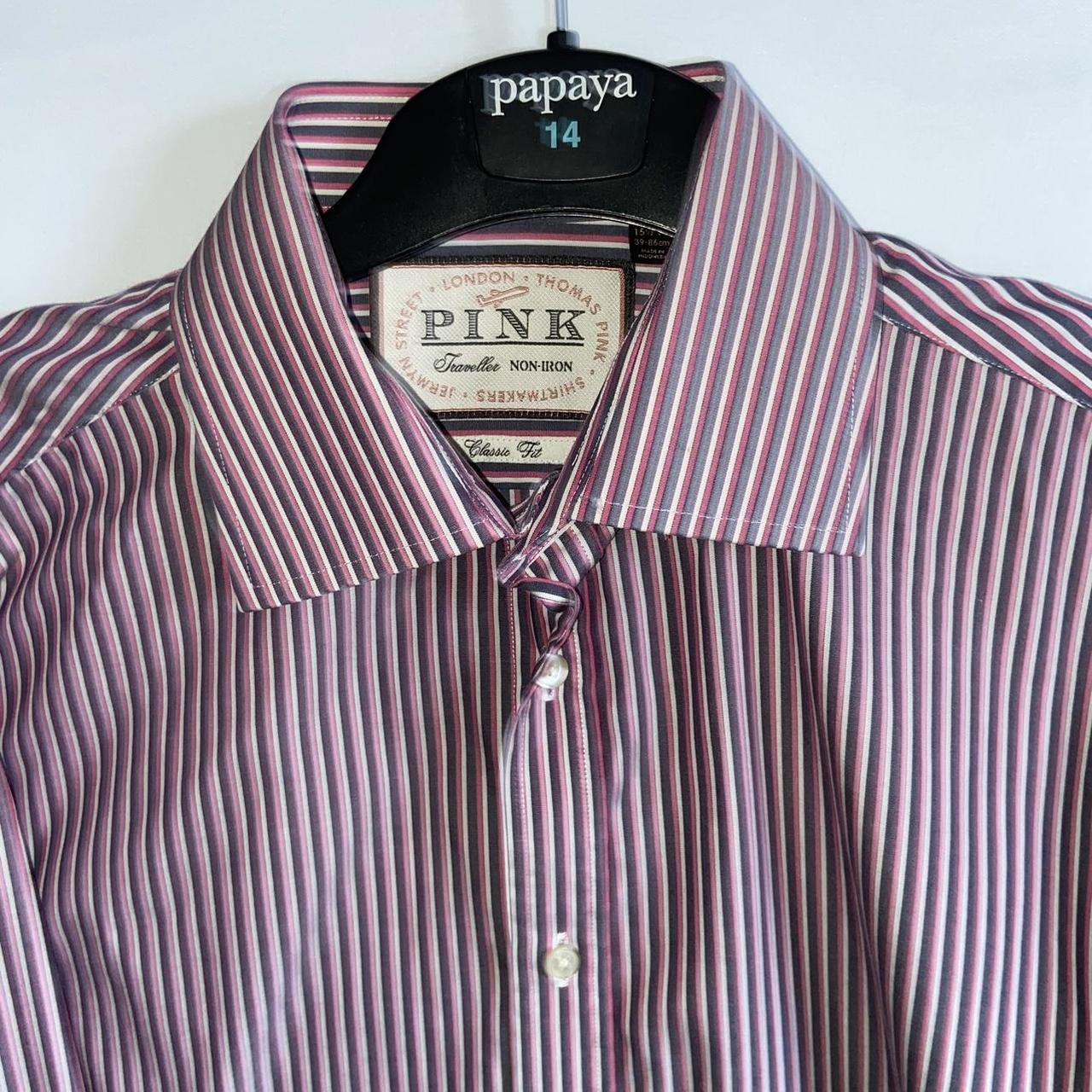 thomas pink non iron