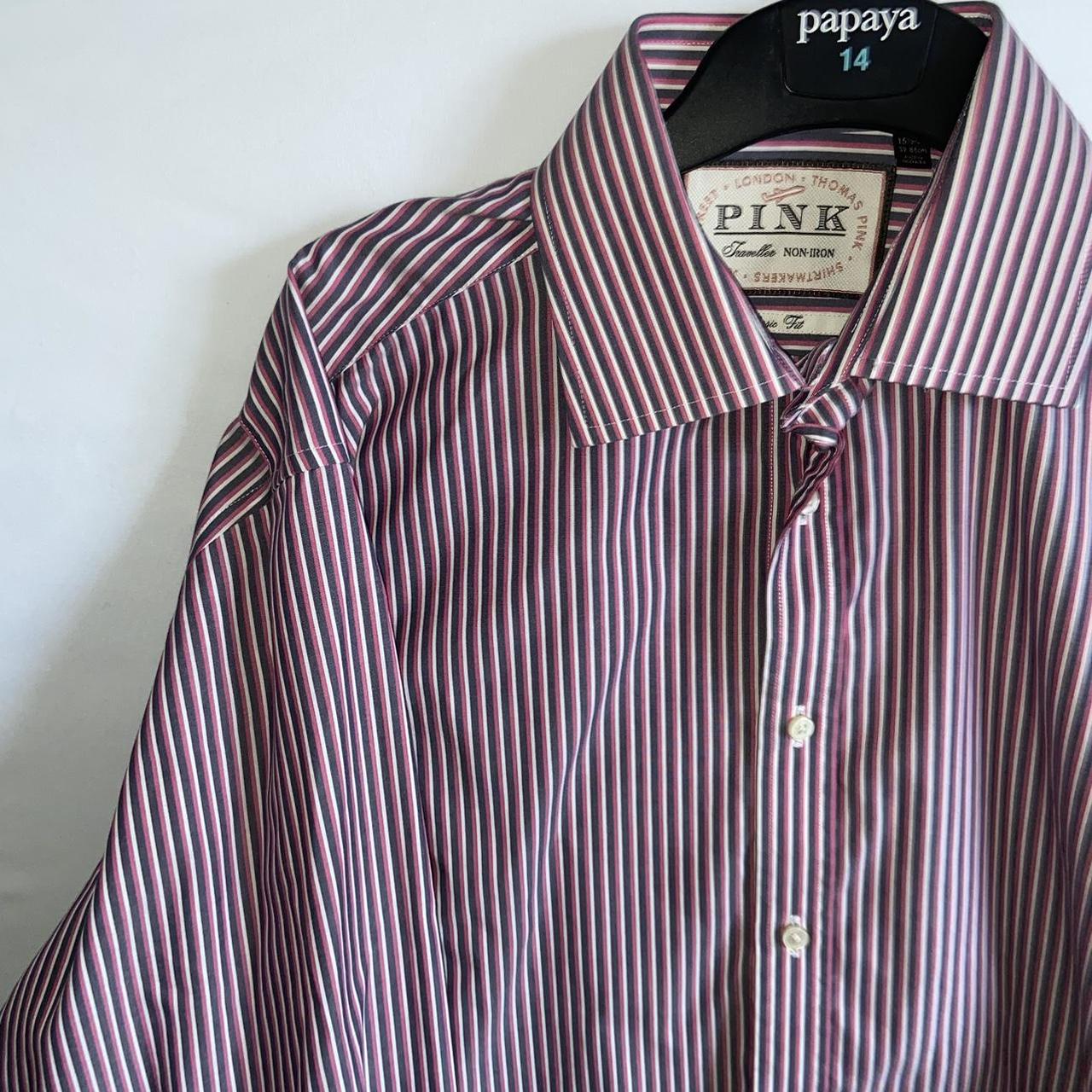 thomas pink non iron