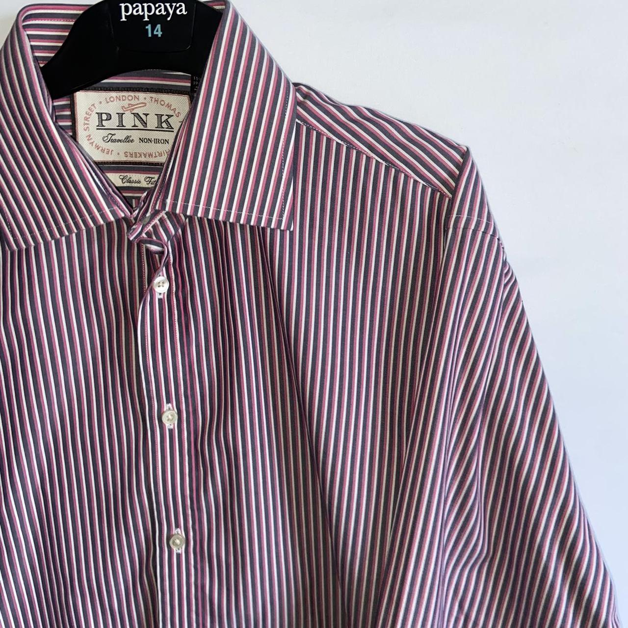 thomas pink non iron