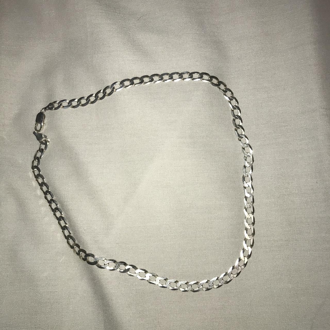 18’’ sterling silver chain warren james Depop