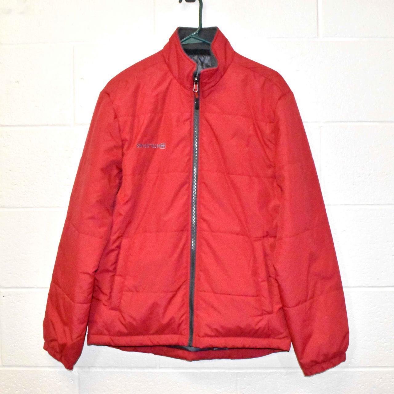 Swiss tech jacket on sale red