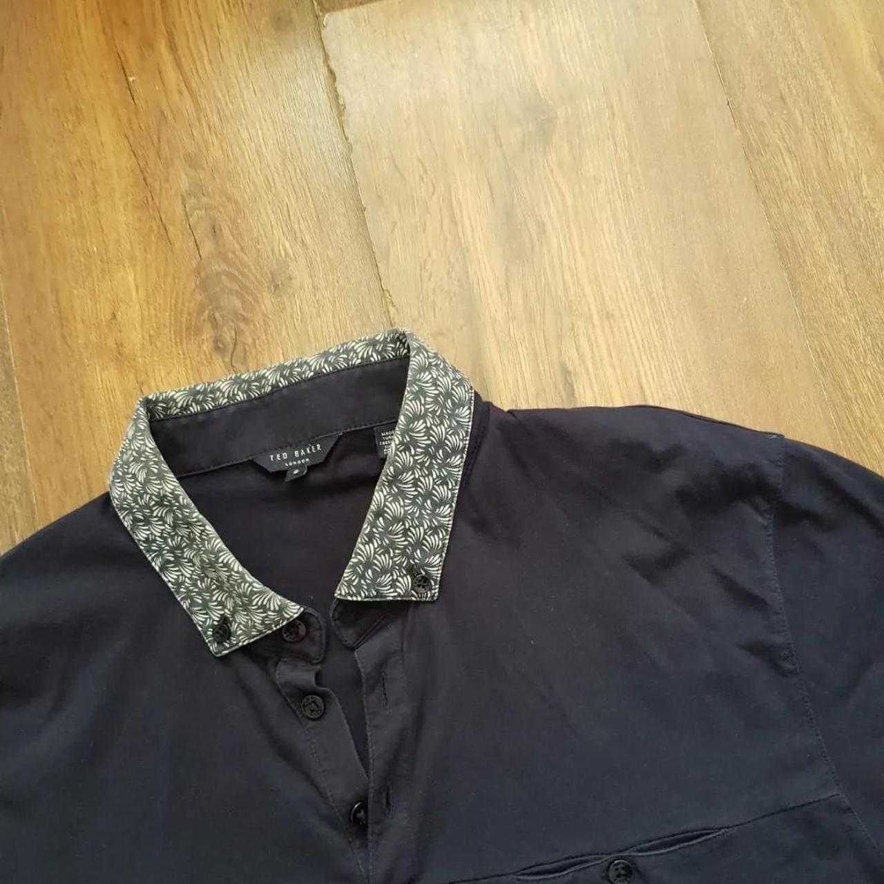 Ted Baker Mens Polo Shirt 6 Perfect Condition - Depop