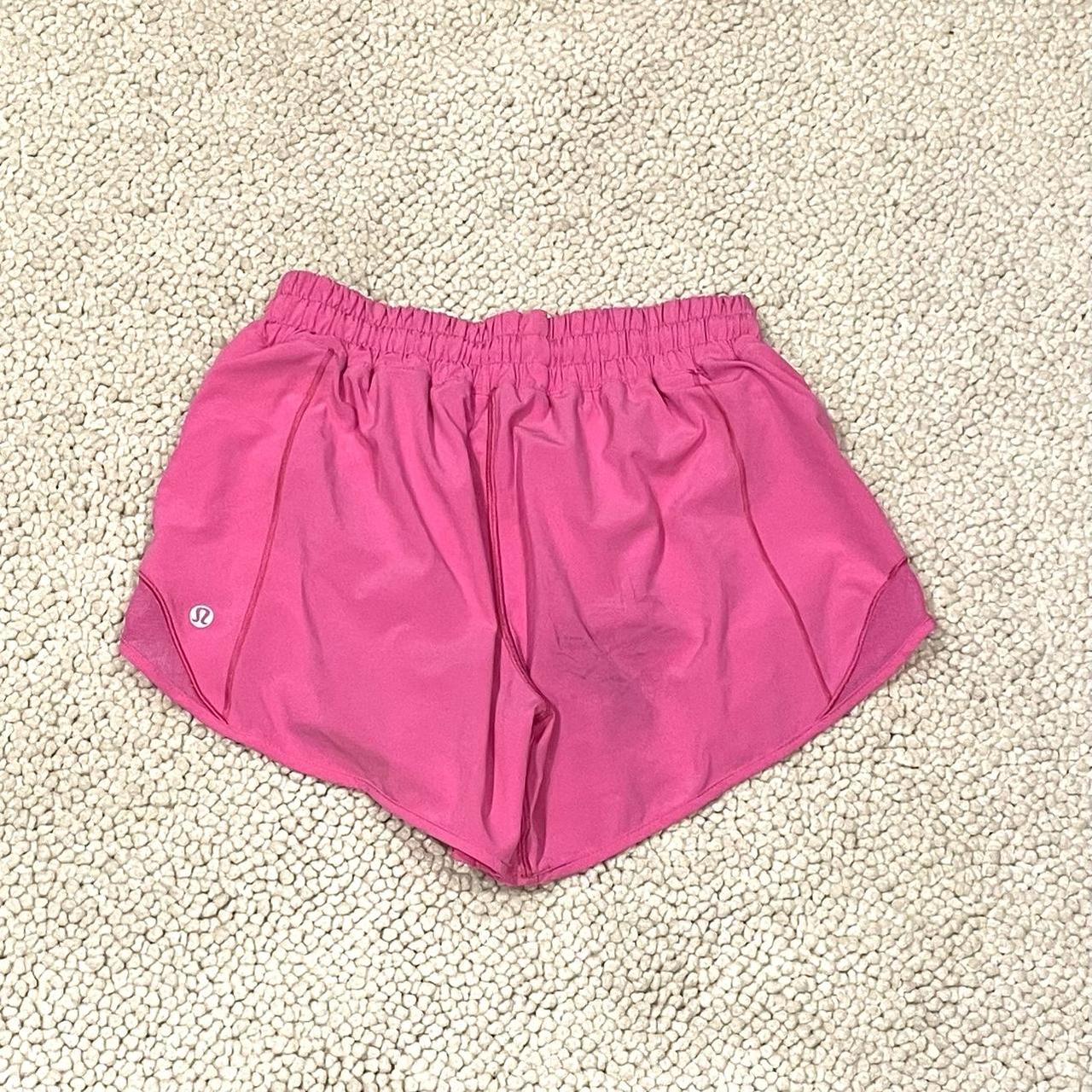 sonic pink lululemon hotty hot shorts - gorgeous - Depop