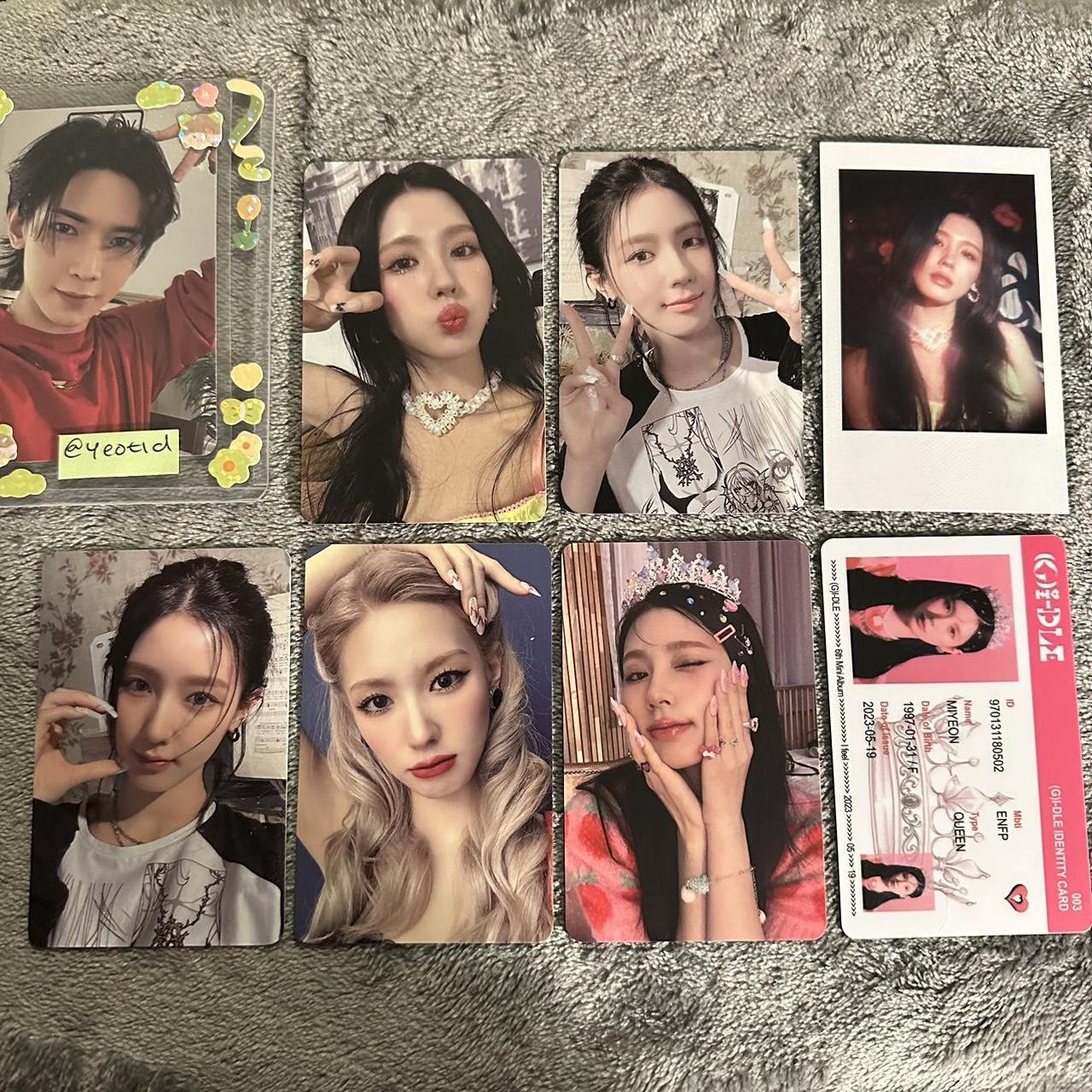 wts/wtt gidle miyeon photocards do not insta buy... - Depop