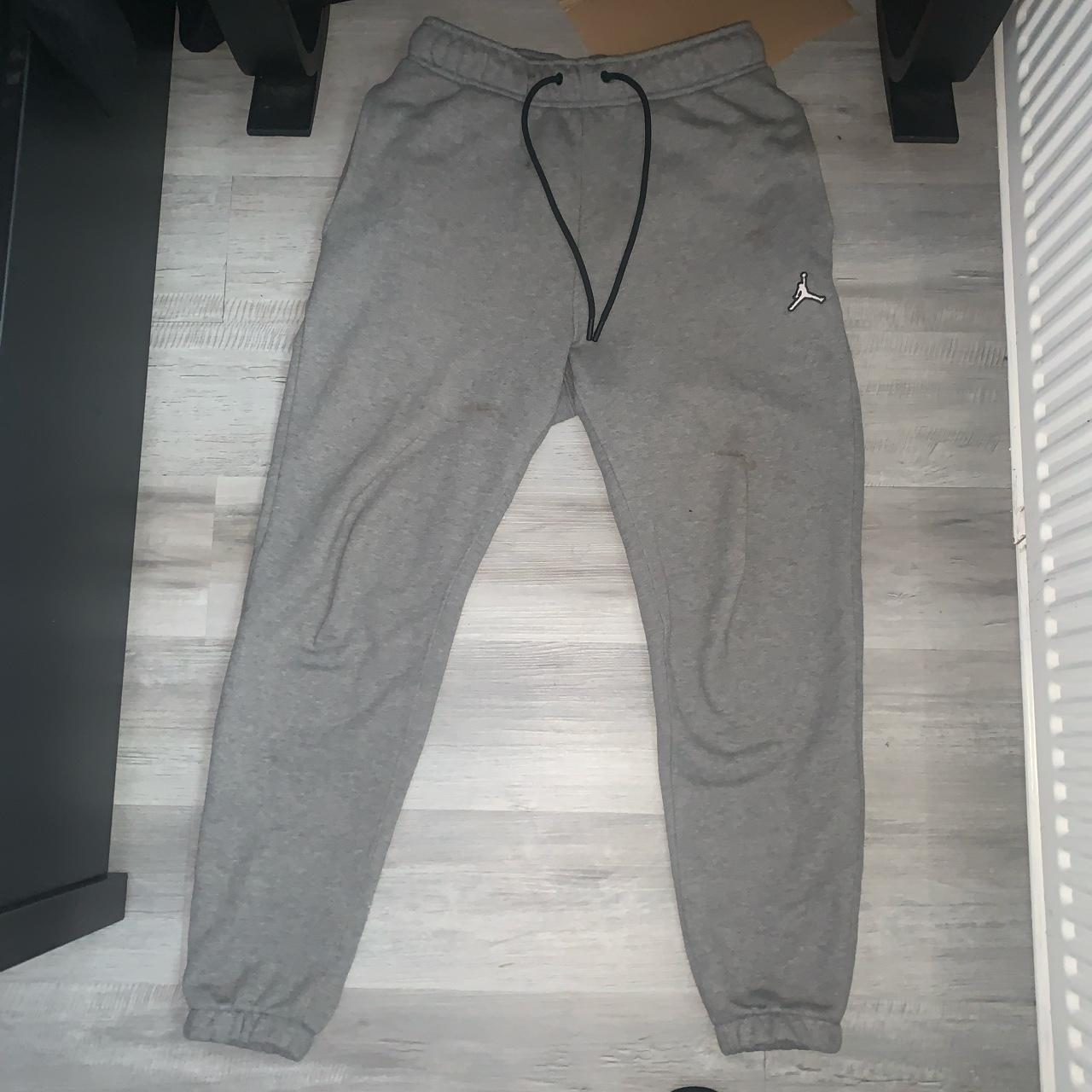 mens grey jordan sweatpants